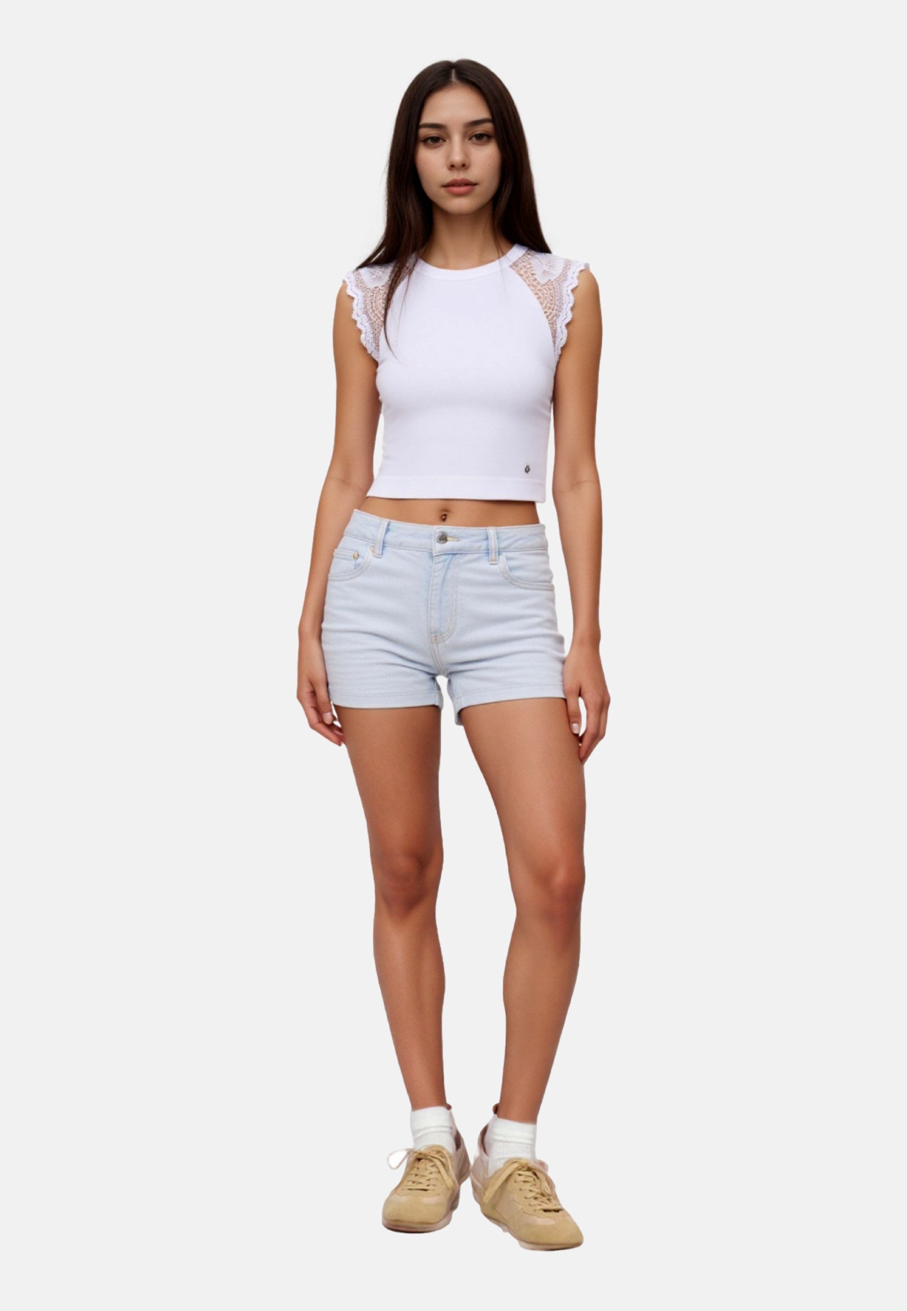 Guess T-Shirt T-Shirt MILLIE Kurzarmshirt (1-tlg., 1)