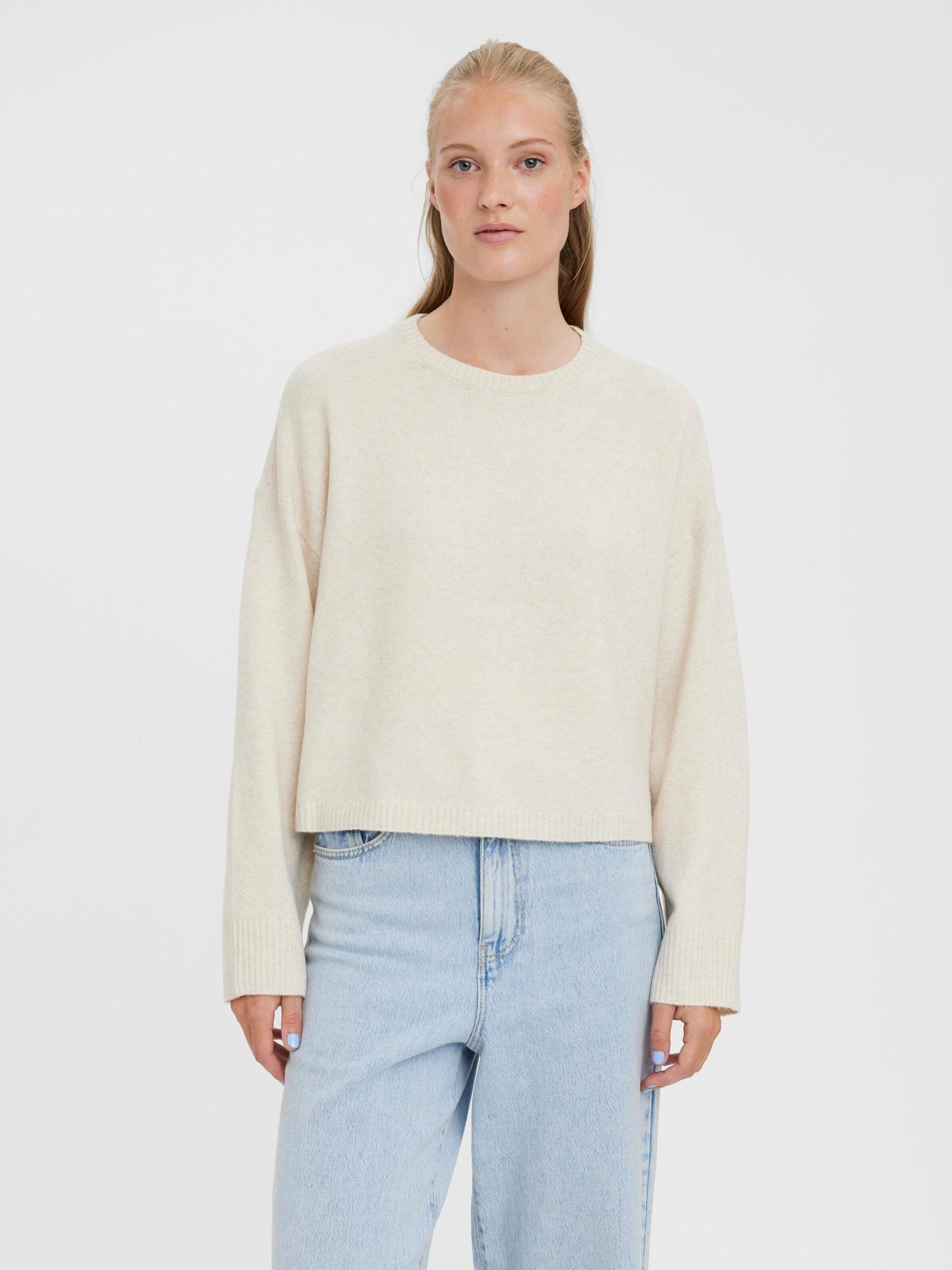 Vero Moda Rundhalspullover Doffy (1-tlg) Plain/ohne Details