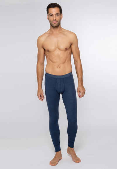 Ammann Lange Unterhose Jeans Feinripp (1-St) Lange Unterhose - Baumwolle - Mit Eingriff