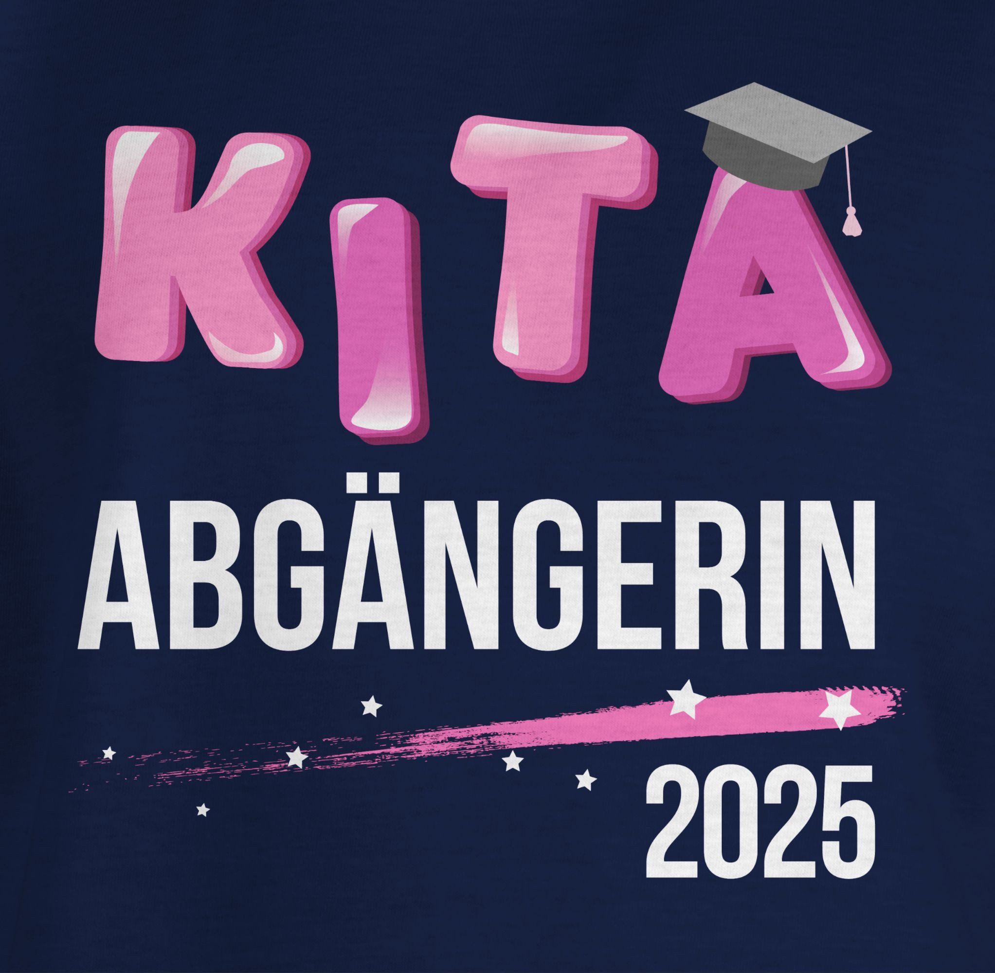 Shirtracer T-Shirt Kita Abgängerin 2025 Einschulung Mädchen