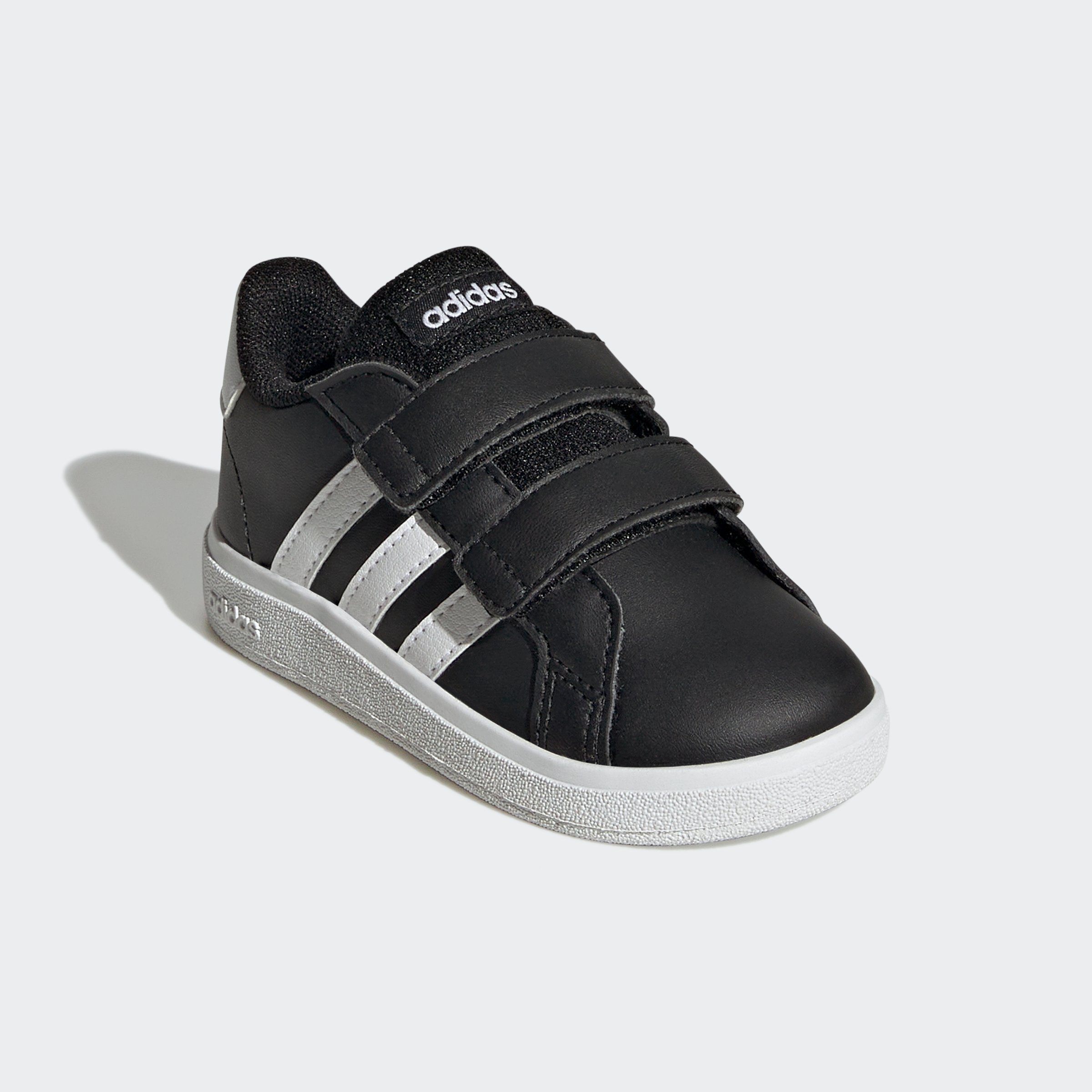 adidas Sportswear GRAND COURT LIFESTYLE HOOK AND LOOP Sneaker für Kinder, Design auf den Spuren des adidas Superstar