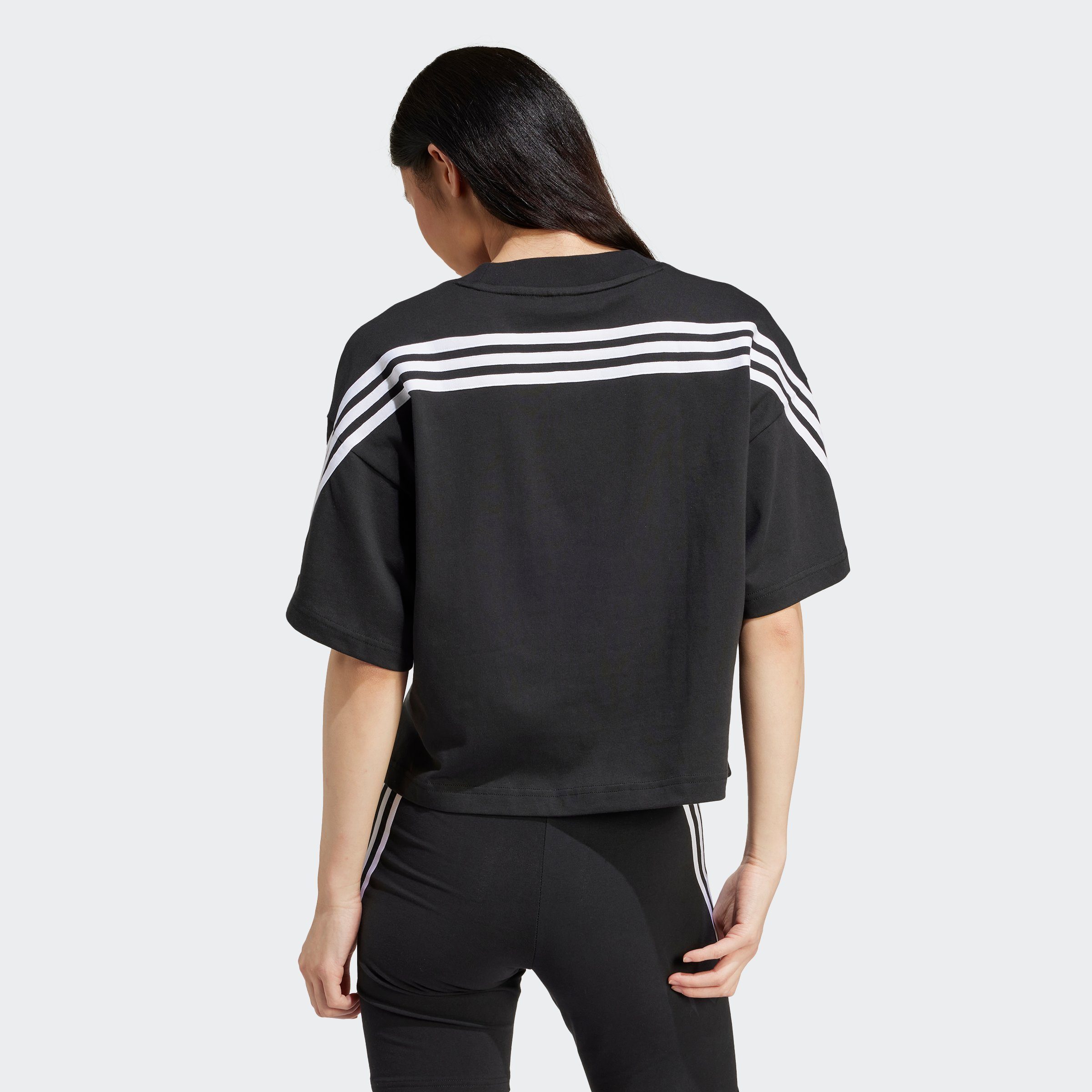 3S W T-Shirt BLACK adidas FI TEE Sportswear