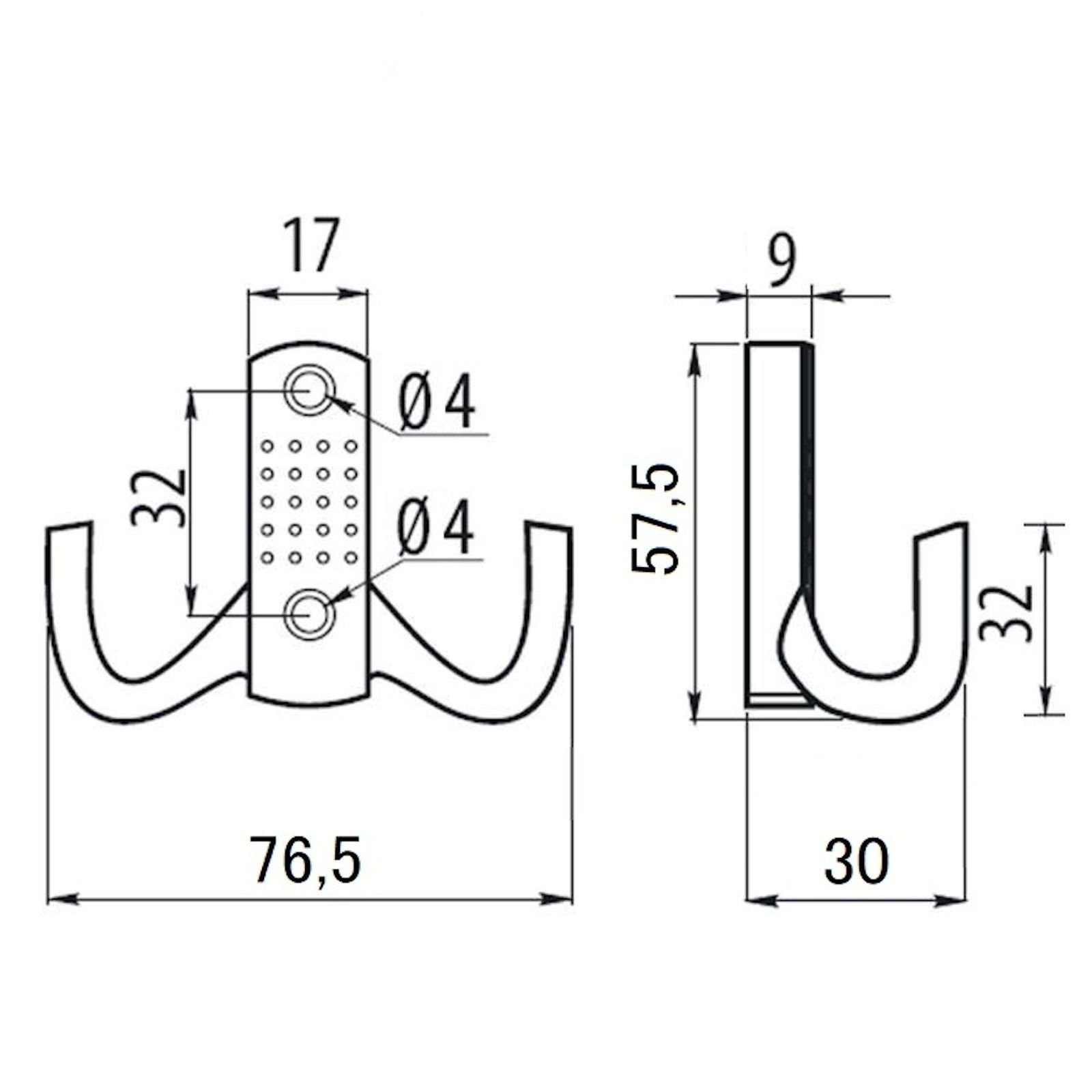 SO-TECH® Garderobenhaken JASMIN STRONG - extra stabile Ausführung (1 St), V günstig online kaufen