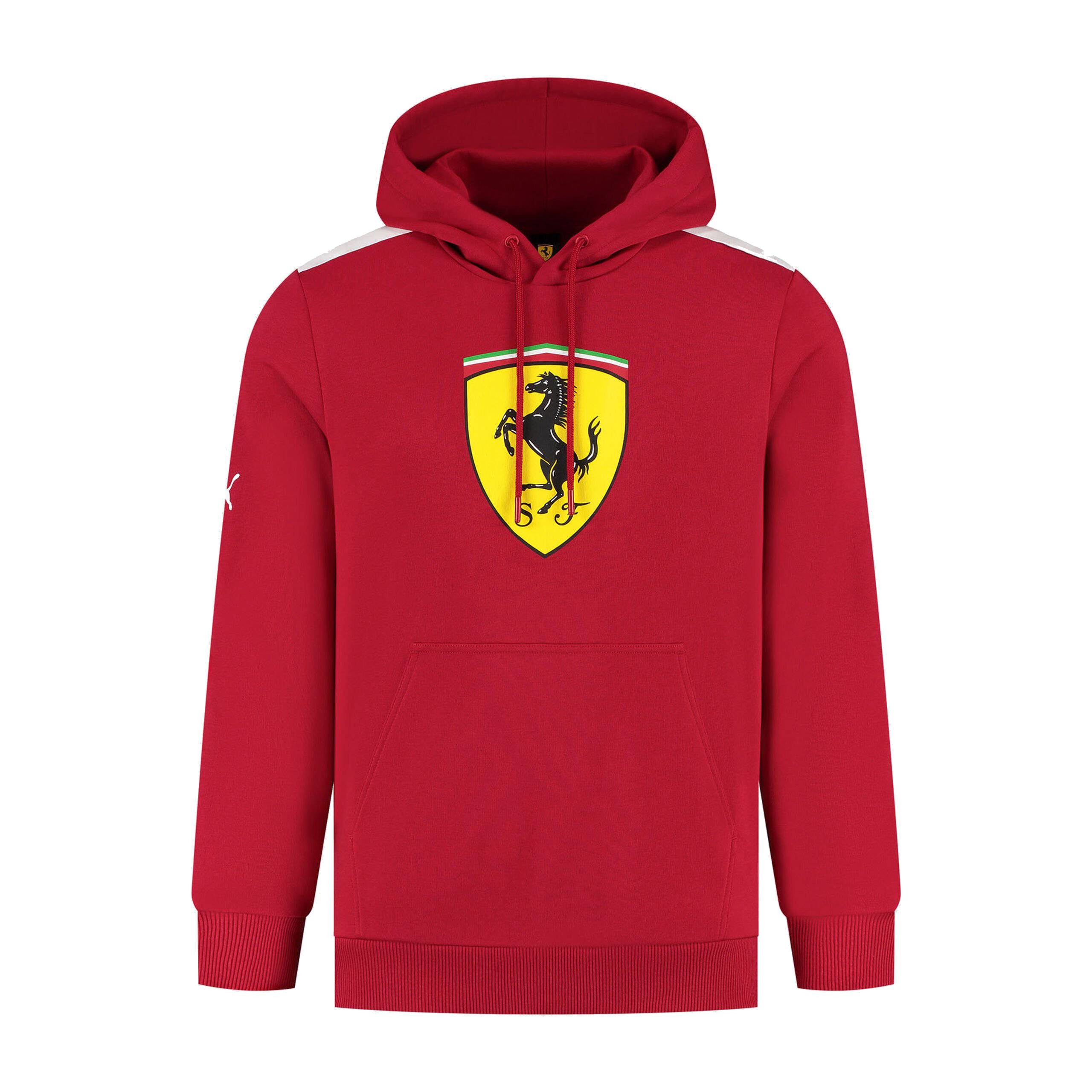 Kapuzenpullover Scuderia Ferrari Kapuzenpullover "Shield" Puma - rot