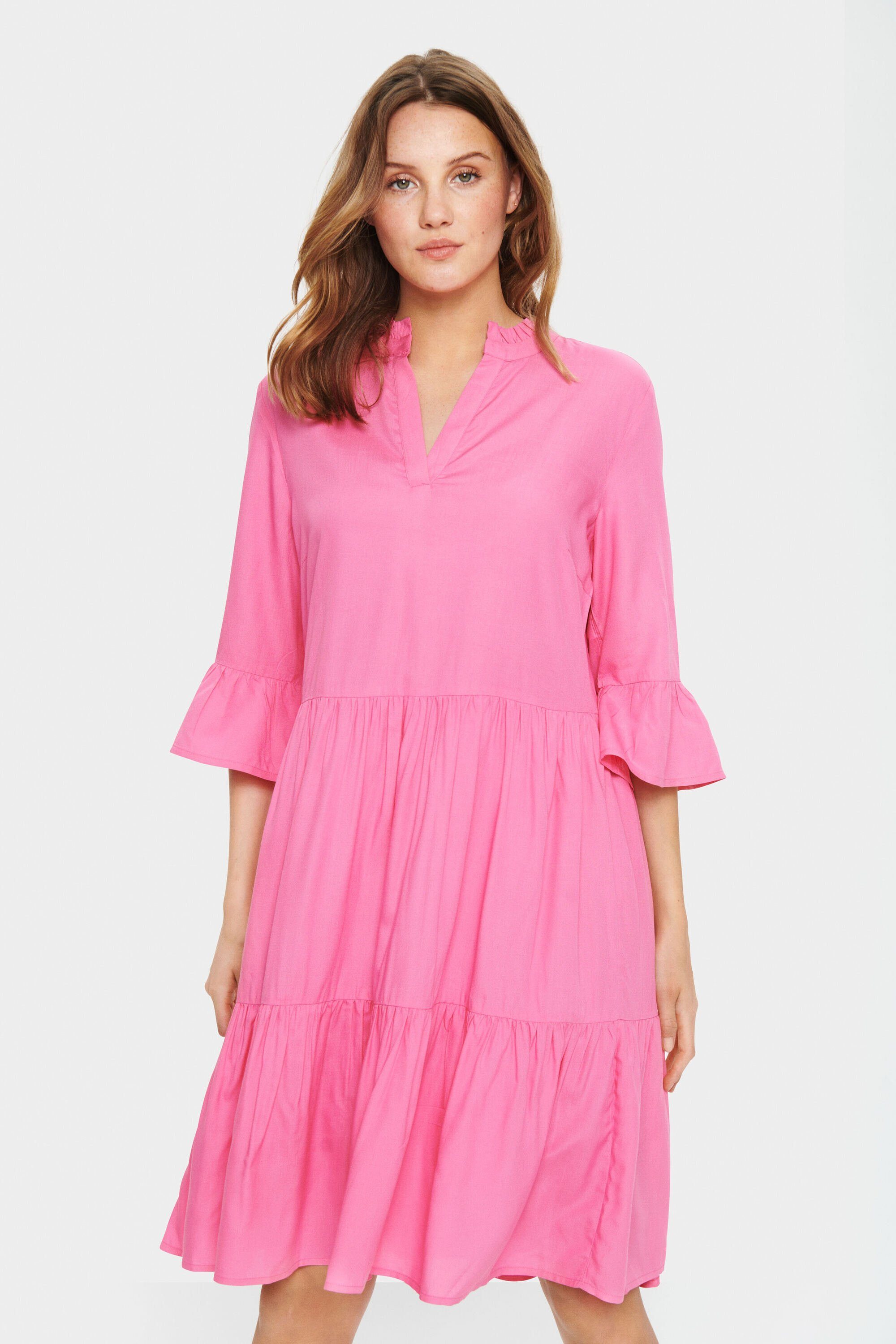 Kleid Azalea Tropez Pink EdaSZ Saint Jerseykleid