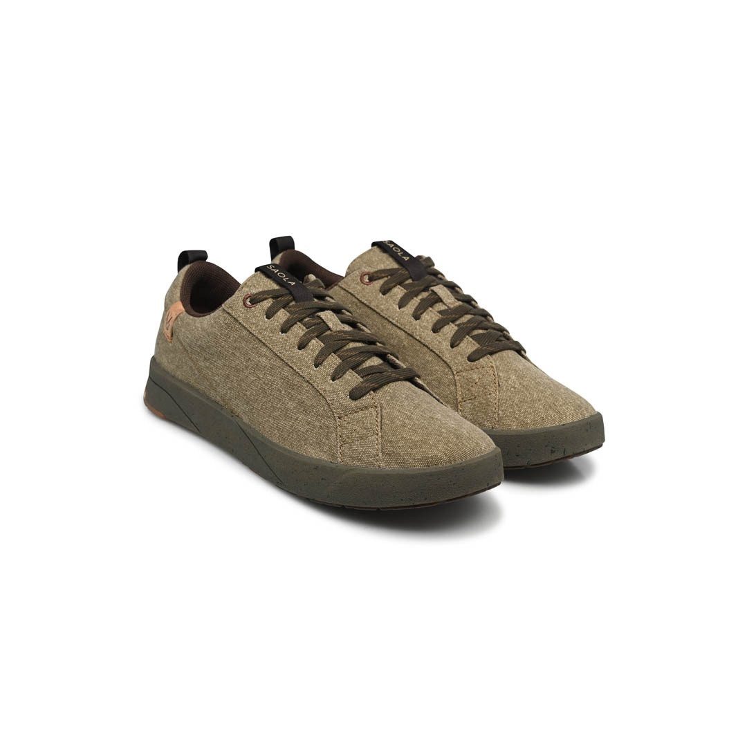 SAOLA Cannon Canvas 2.0 braun Herren Sneaker