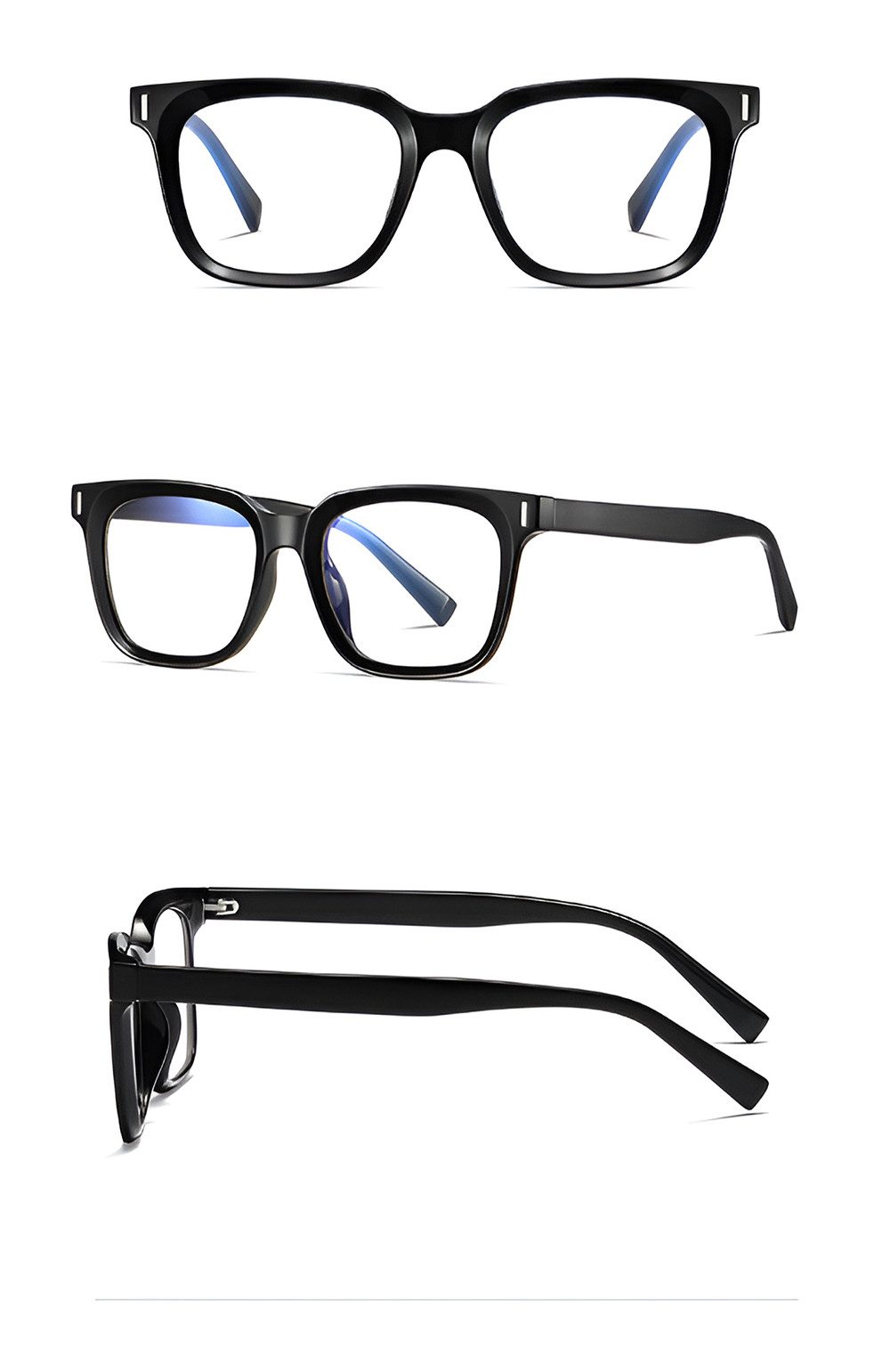 PACIEA Brille Damen Herren Ohne Sehstärke Blaulichtfilter Hochwertiges Material