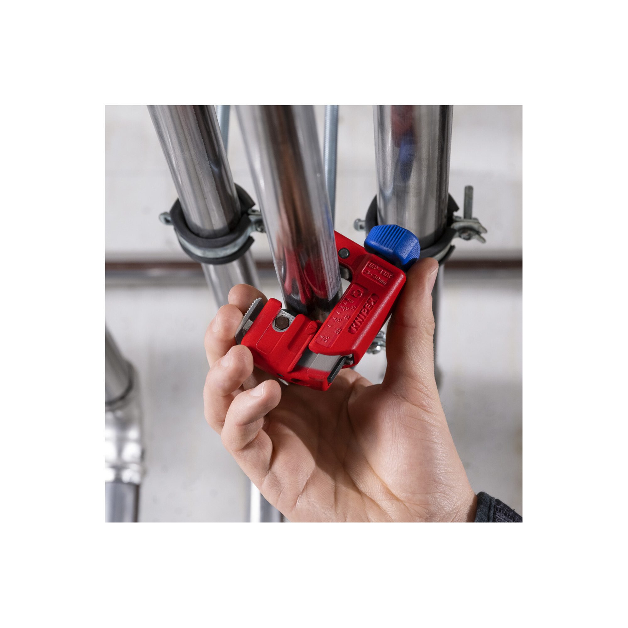 Knipex Rohrschneider KNIPEX 90 31 01 TubiX® S Rohrabschneider 77 mm