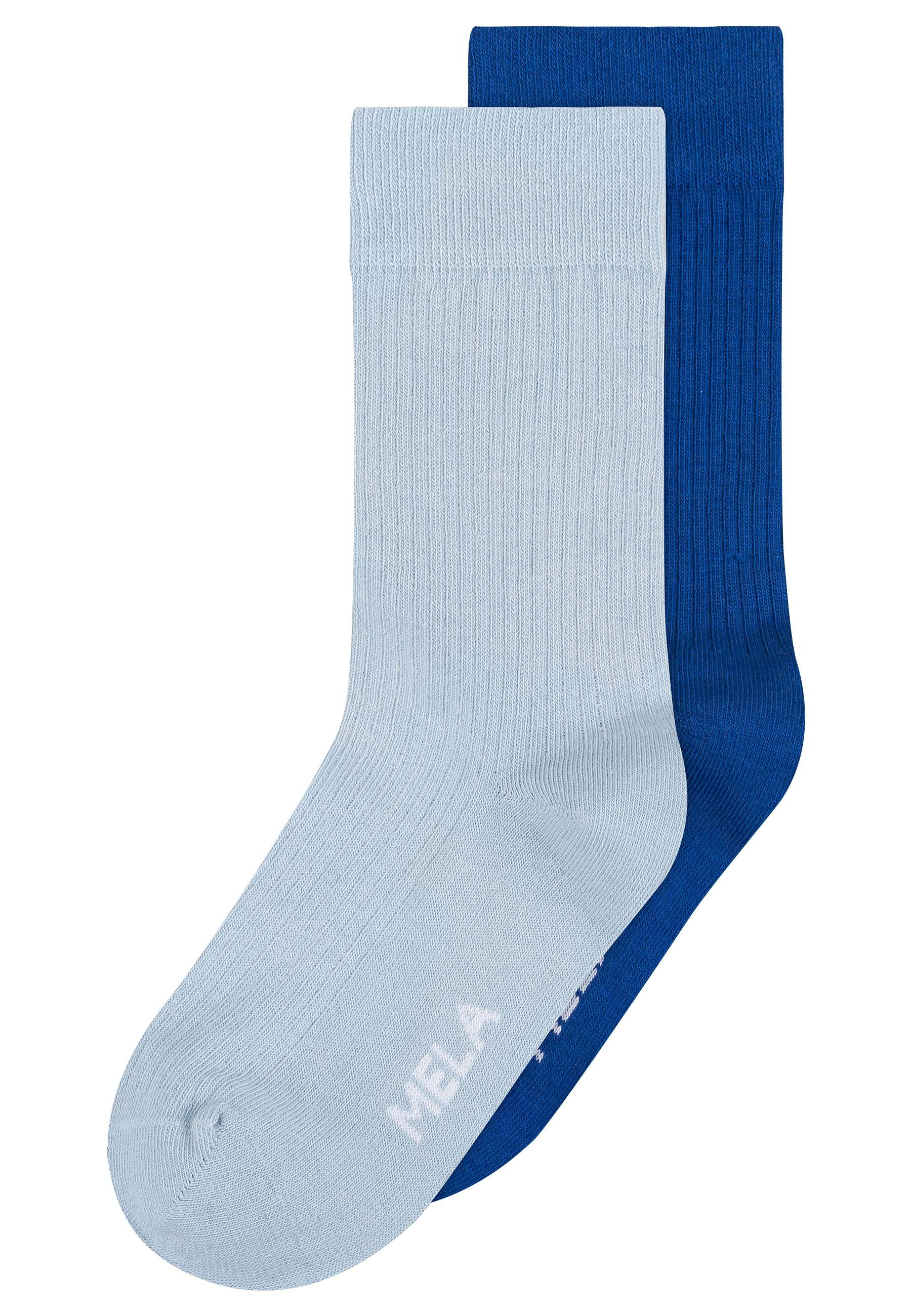 MELA Socken Unisex Gerippte Socken 2 günstig online kaufen