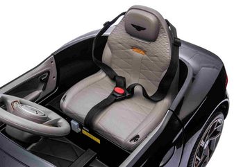 BoGi Elektro-Kinderauto Bentley Mulinner Bacalar Kinderfahrzeug Ledersitz EVA-Vollgummireifen