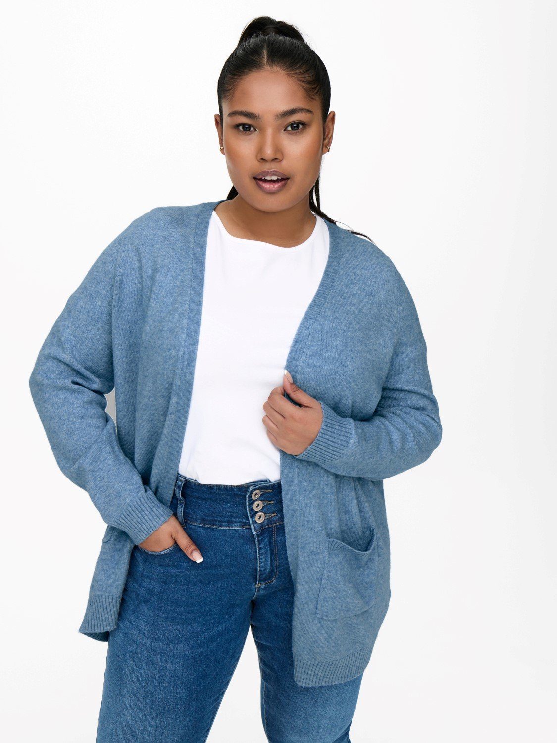 ONLY CARMAKOMA Cardigan CARESLY L/S OPEN günstig online kaufen