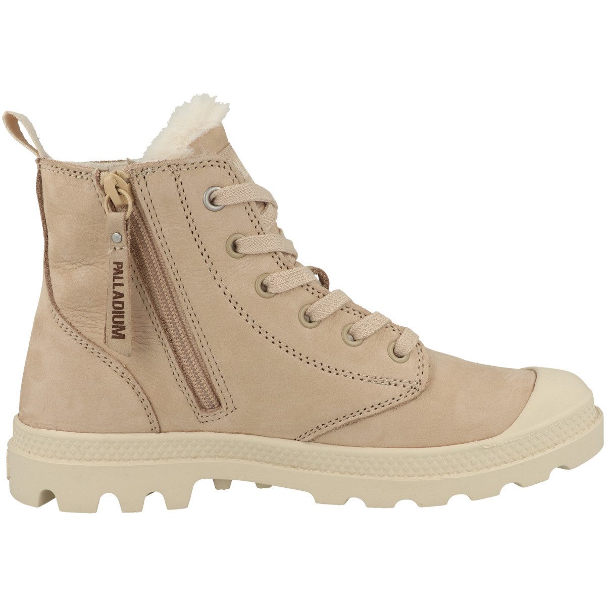 Palladium Pampa Hi Zip Wool Damen Schnürboots Stiefeletten, Stiefel, Winterstiefel, Winterboots, Schneestiefel