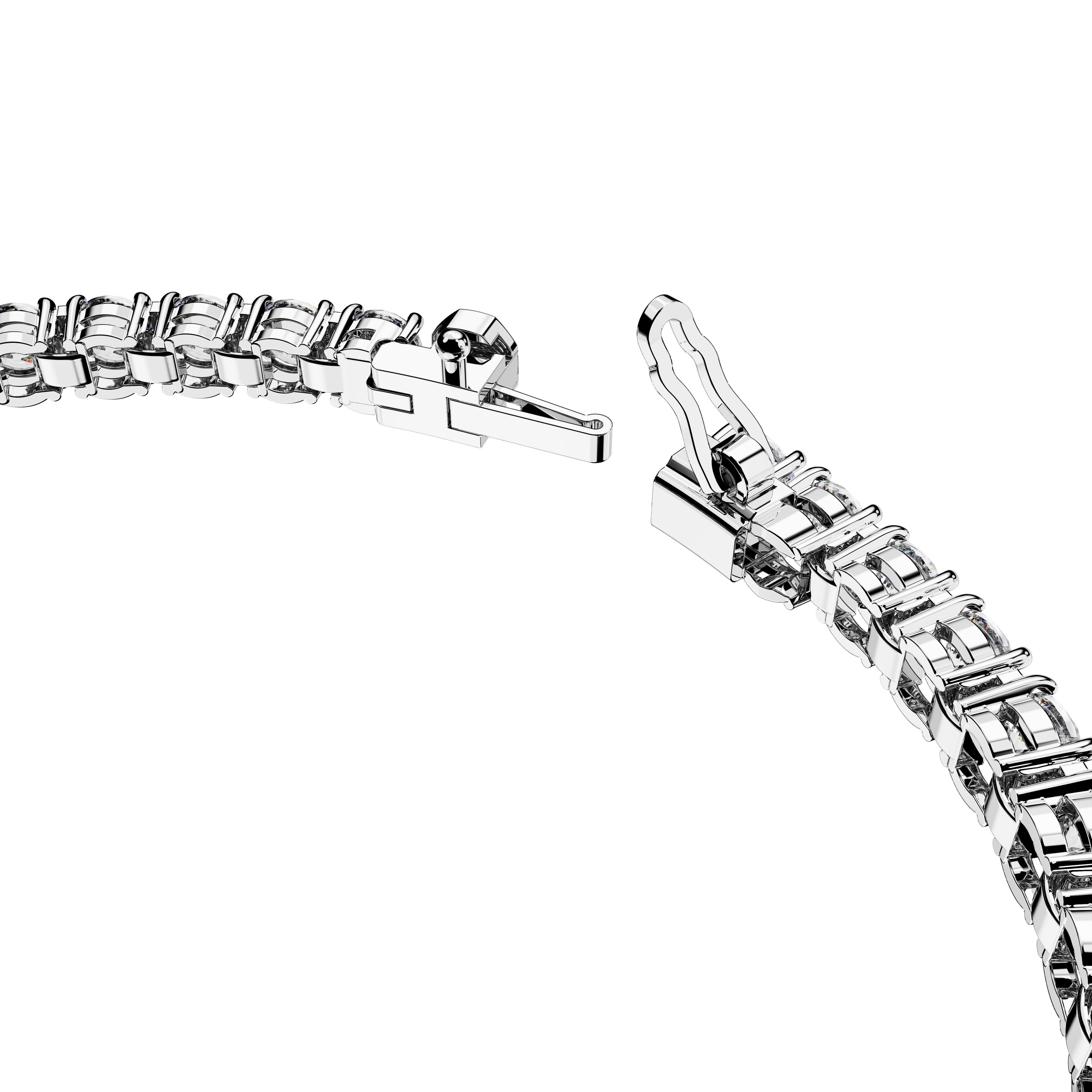 Swarovski Armkette weiß...
