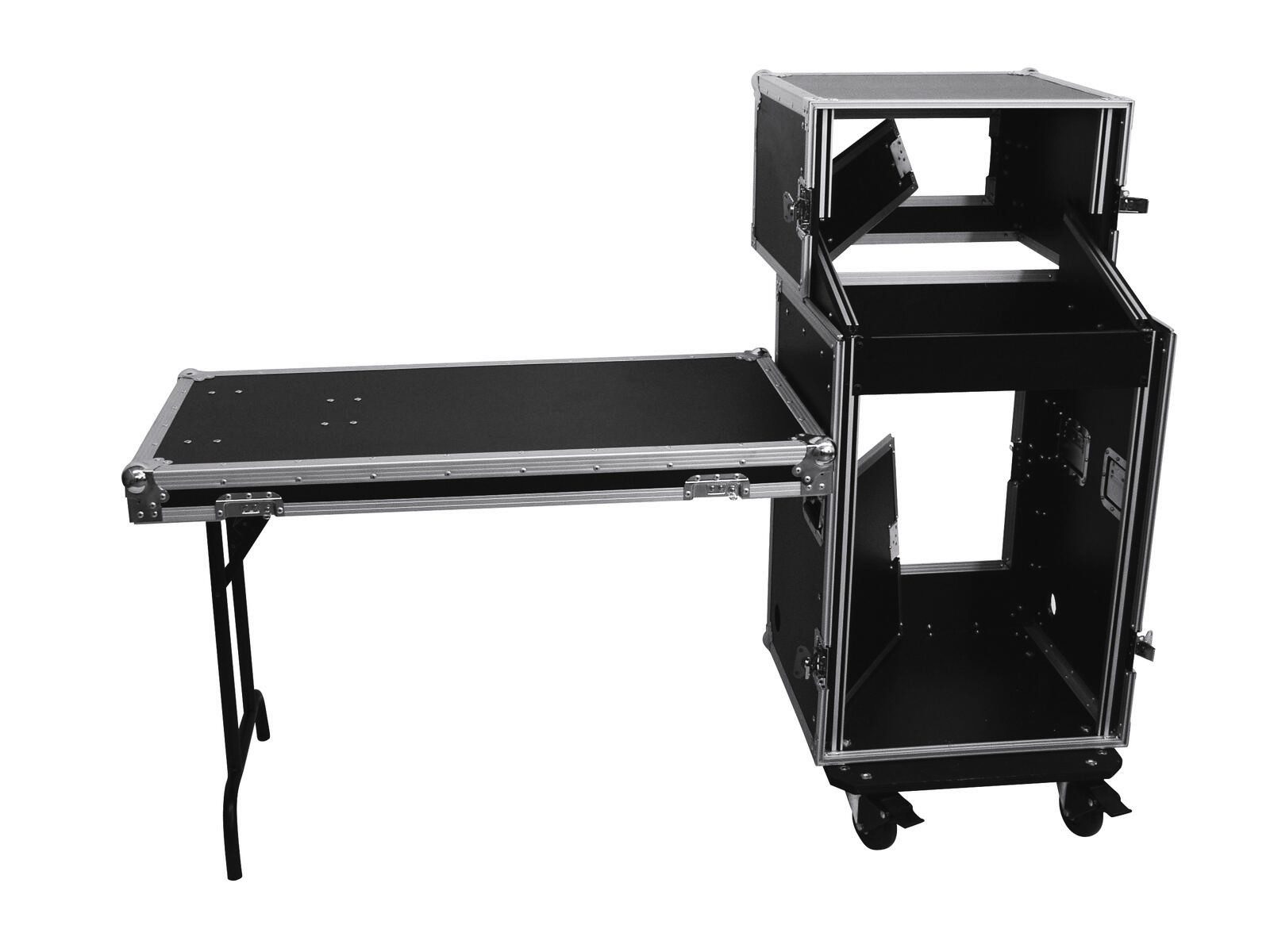 Rack ROADINGER Spezial-Stage-Case Profi mit Rollen