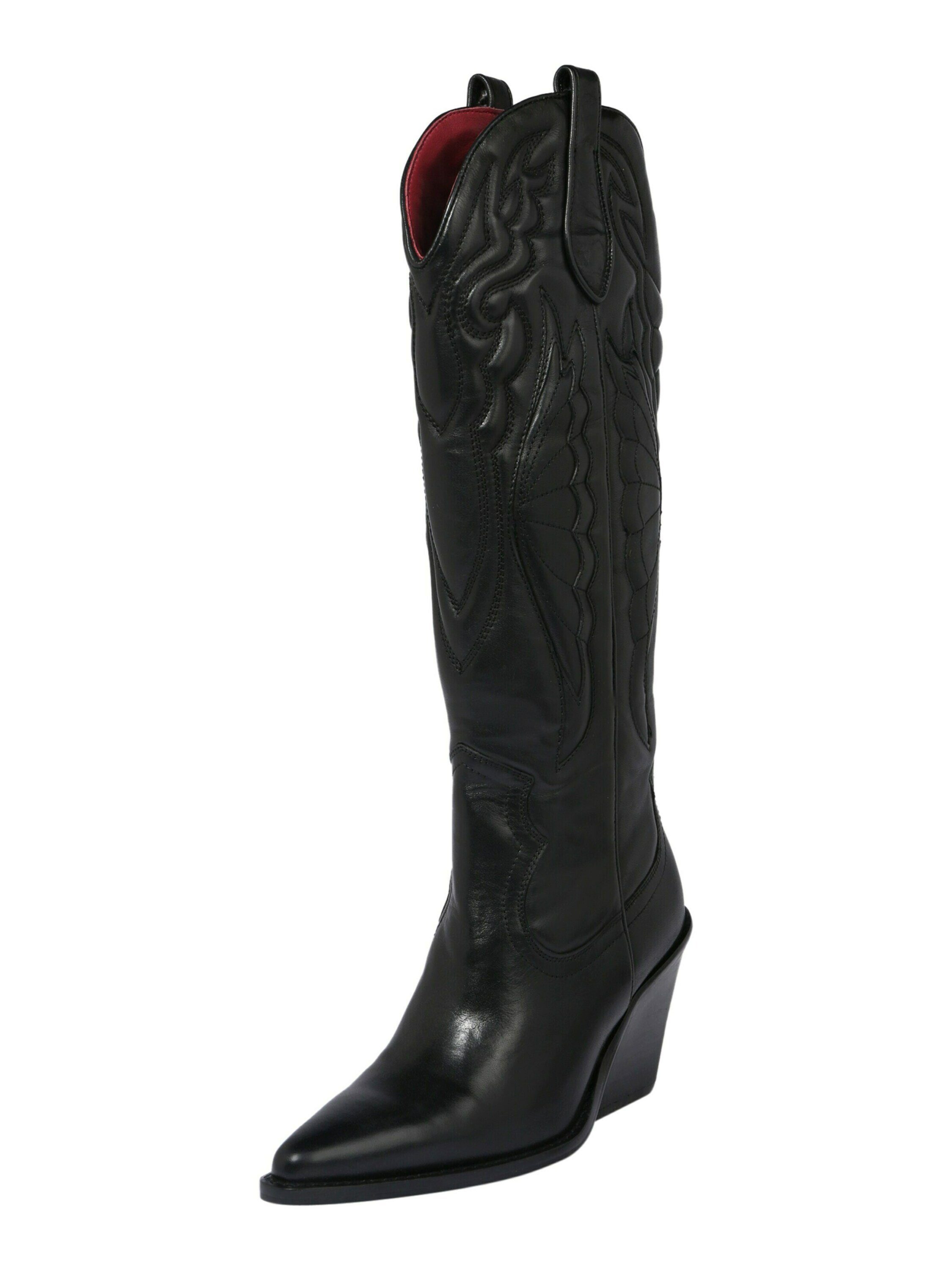 Bronx Schwarze Cowboystiefel Bronx New-Kole Cowboystiefel (1-tlg