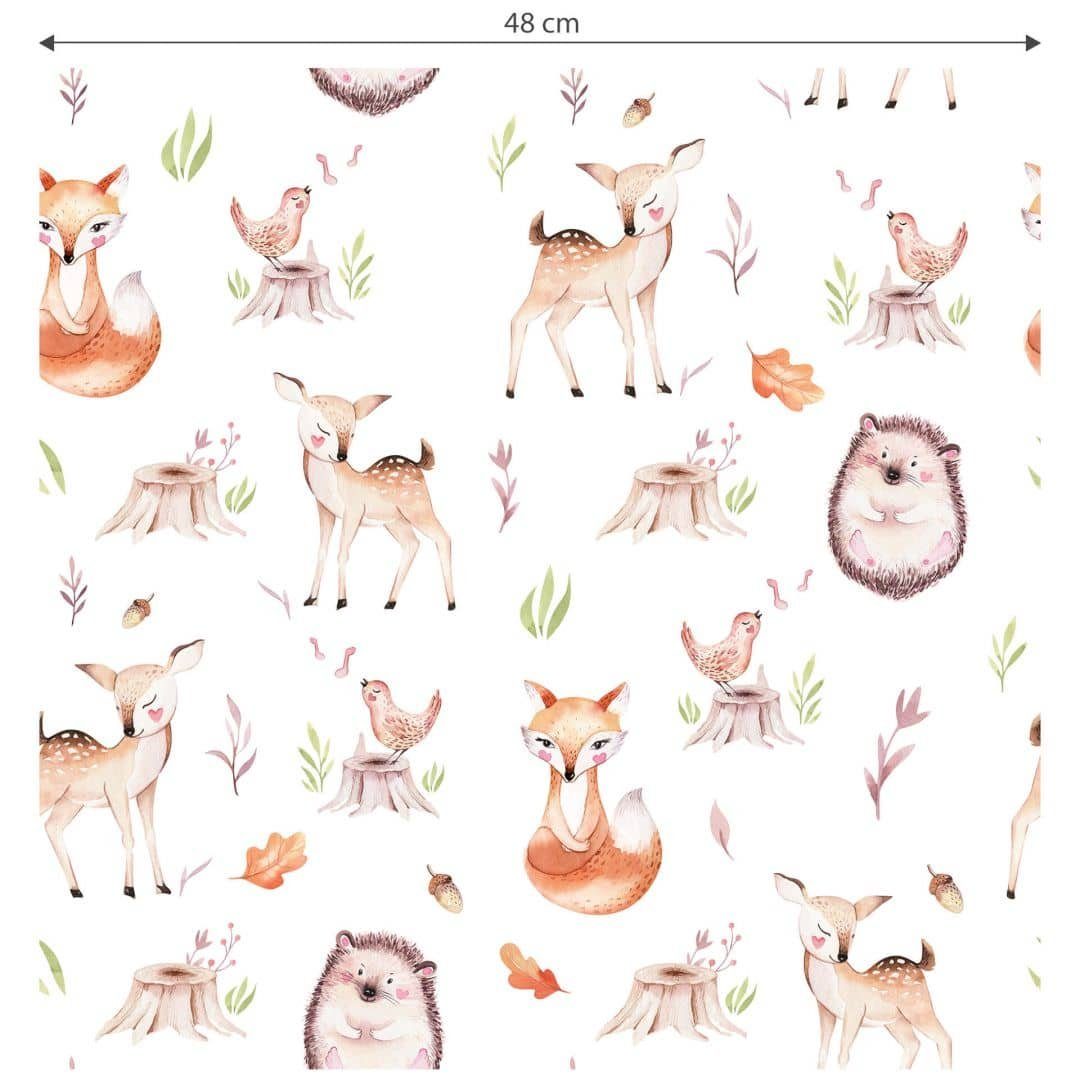 K&L Wall Art Mustertapete Kinderzimmer Vliestapete günstig online kaufen