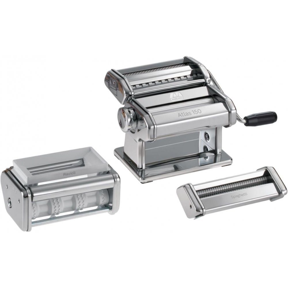 Marcato Küchenmaschine GS-PASTASET - Nudelmaschine - Stahl - silber