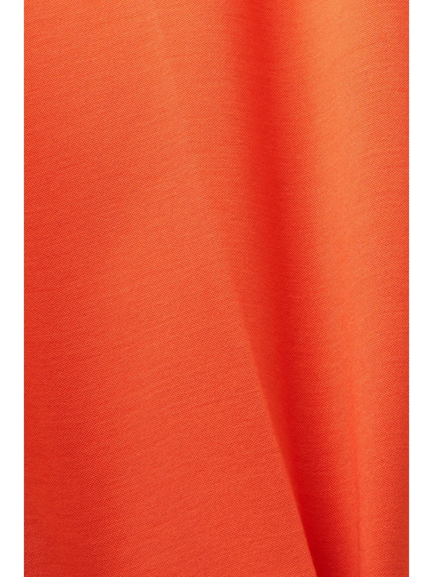 Esprit mit Collection Stoffhose High-Rise-Hose RED Gürtel ORANGE