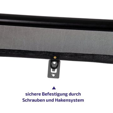 Universal Auto-Sonnenschutz 90 cm Autofenster UV Schutz Einhand-Einrollfunktion, alca