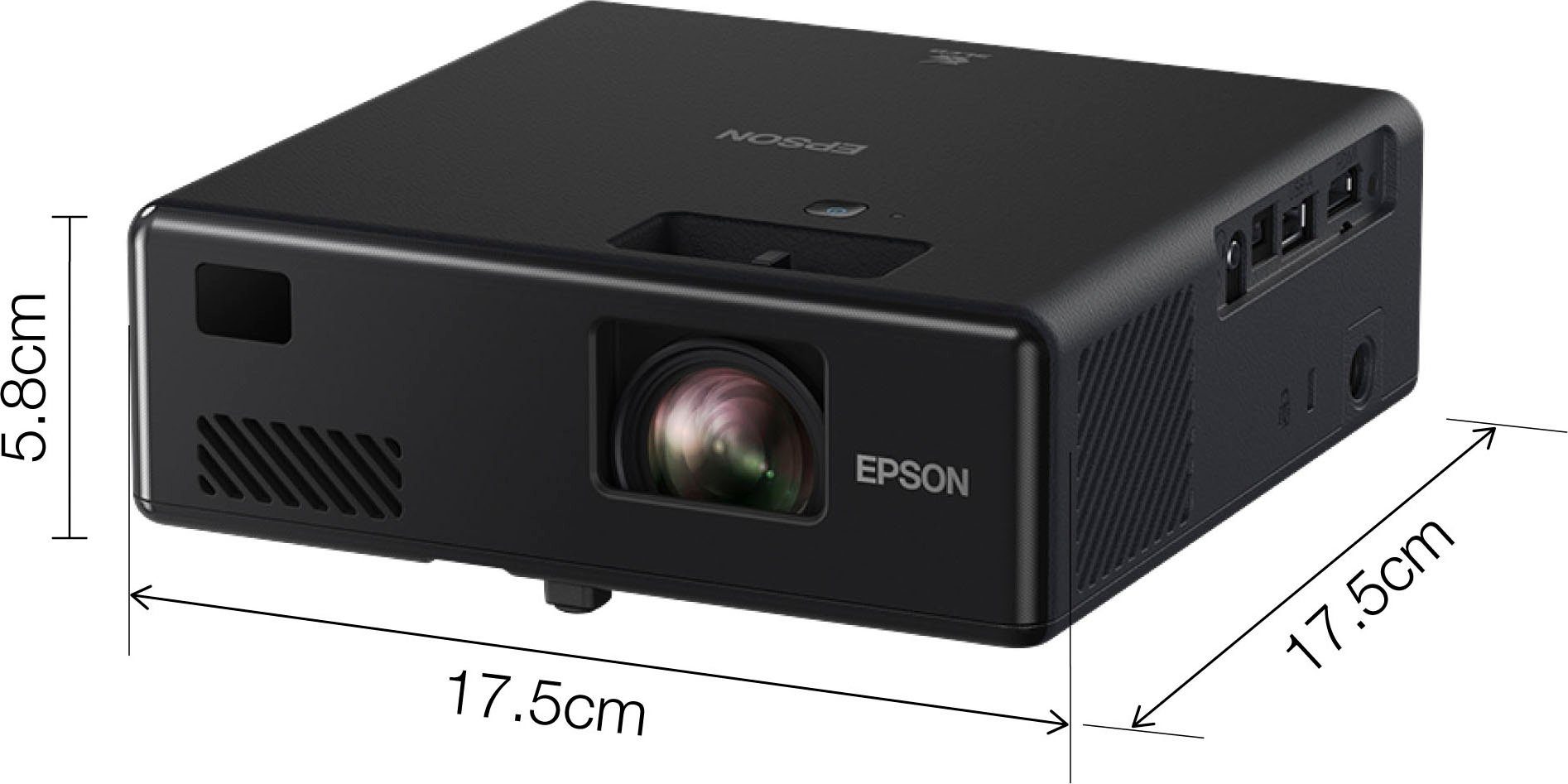 x EF-11 1080 (1000 lm, 2500000:1, Mini-Beamer 1920 px) Epson
