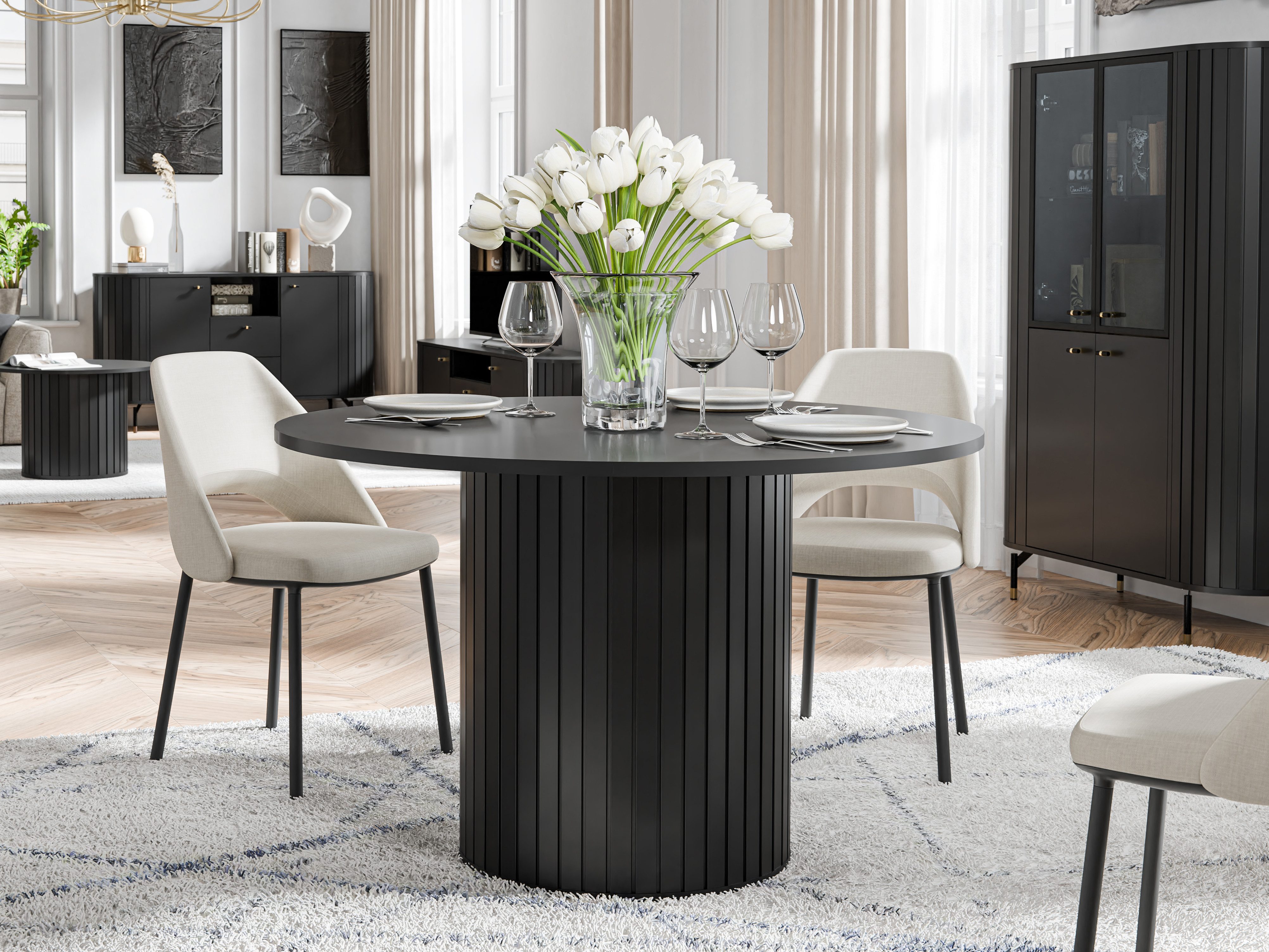 Compleo Esstisch Ø: 120 cm. MODERNO günstig online kaufen
