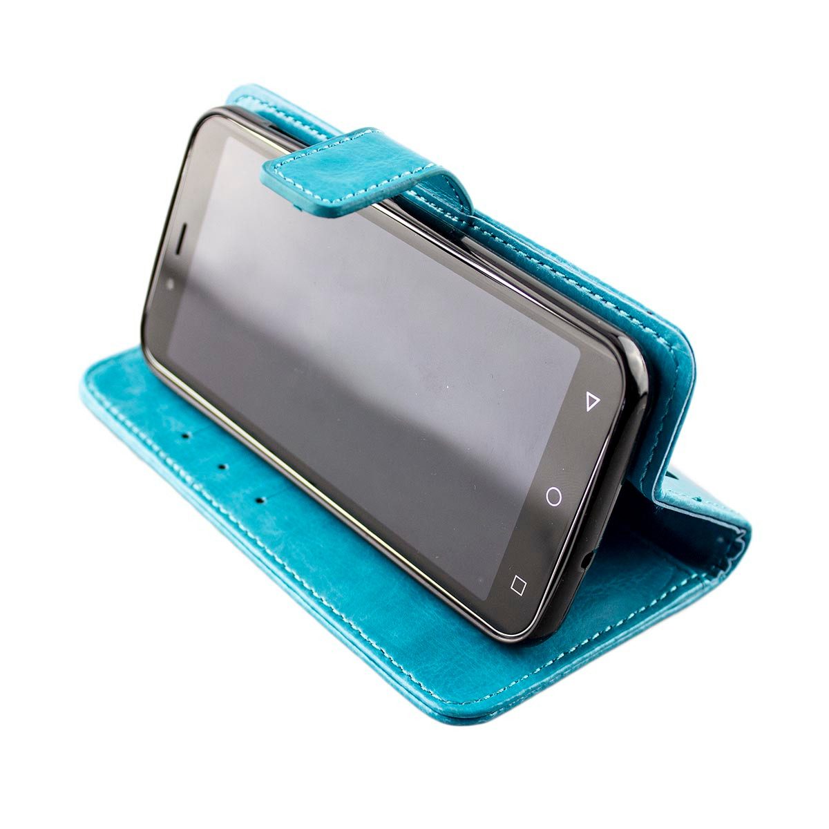 caseroxx Handytasche caseroxx Handytasche Bookstyle-Case für Emporia Smart 4, (Einzelartikel, 1-tlg., Bookstyle-Case), mit Kreditkartenfächern