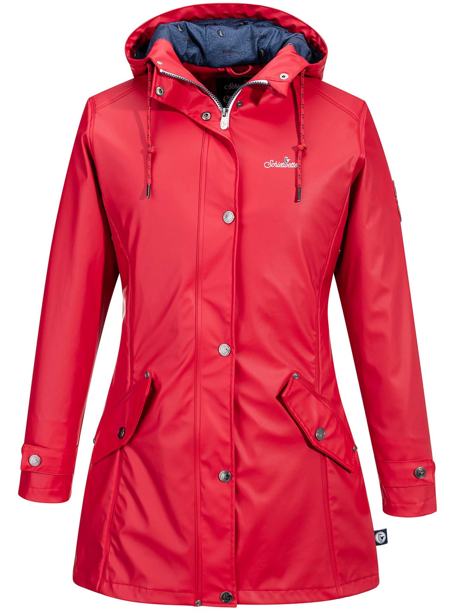 Schietwetter Regenjacke Damen Regenjacke Landratte Mimi verschweißte Nähte