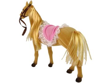 LEAN Toys Spielfigur Puppenreiter Ponyfiguren Set Puppe Spielzeug Pferd Reiterpuppe Tier