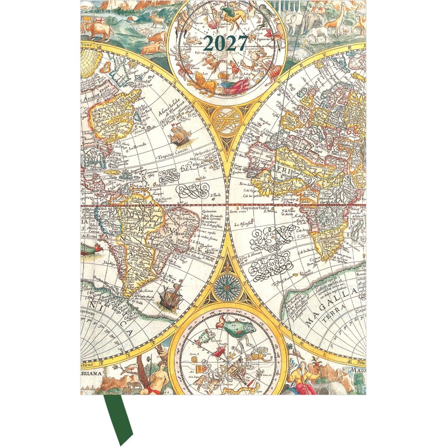 Taschenkalender Antique Maps 2027