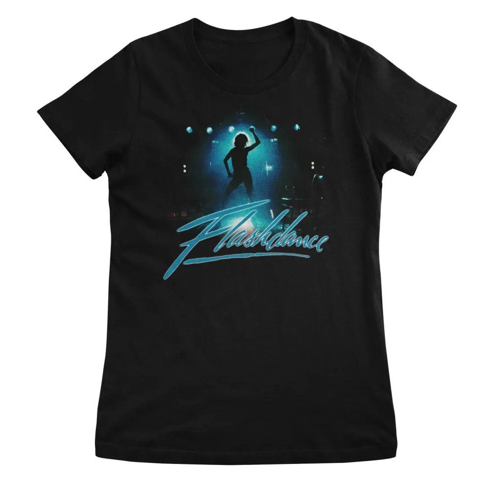 Flashdance T-Shirt Vintage Scene Girly Tee