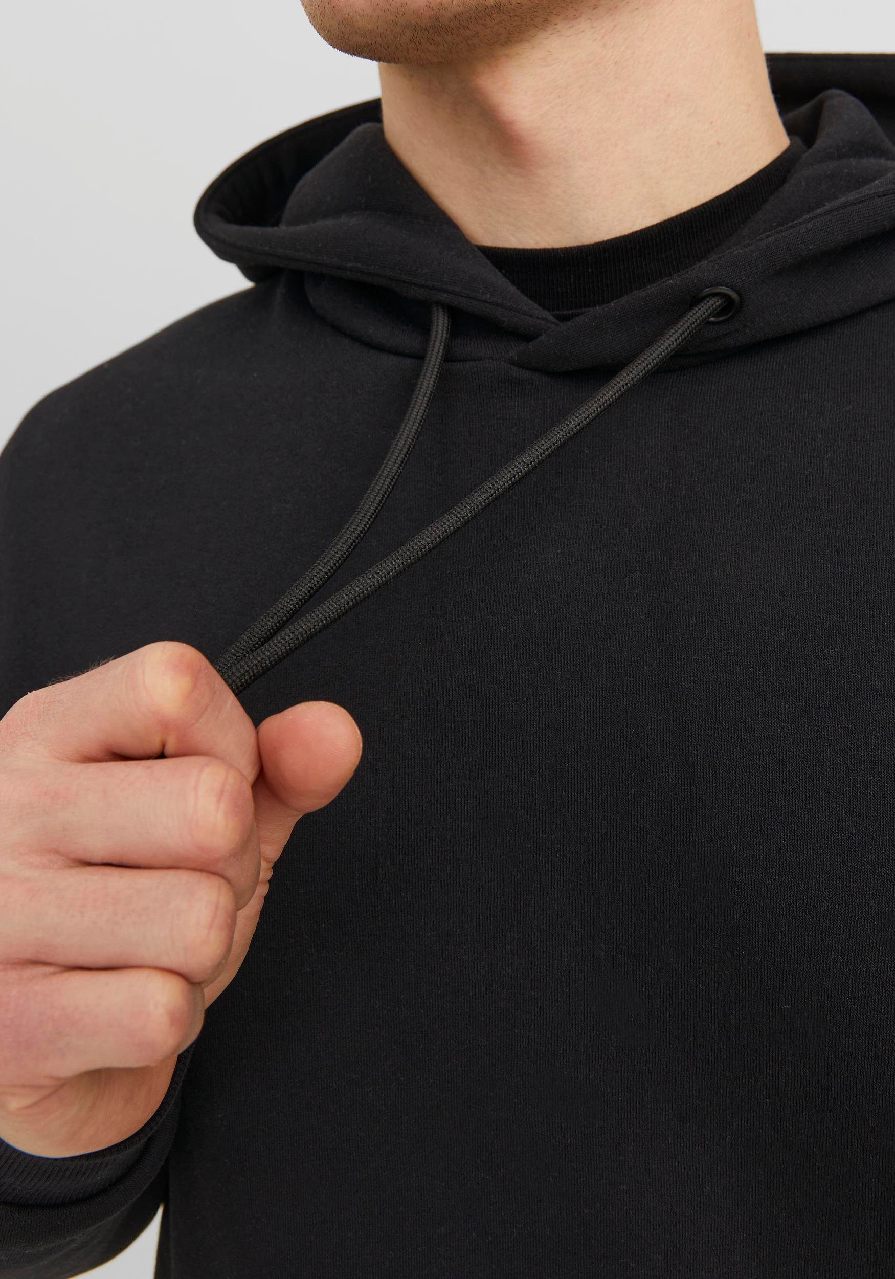 Jack & Jones Kapuzensweatshirt JJEBRADLEY SWEAT HOOD NOOS mit Känguru Tasche