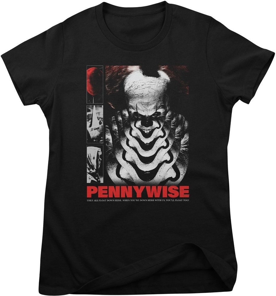 IT T-Shirt Pennywise - They All Float Girly Tee