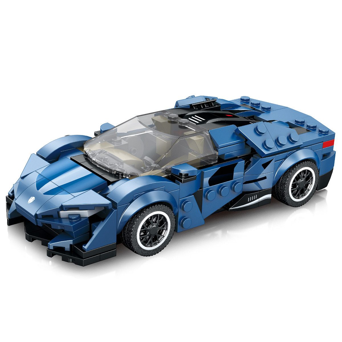Reobrix 805 Spielbausteine, (320 St., Einzelmodell), Öffnende Türen und Metallic-Felgen