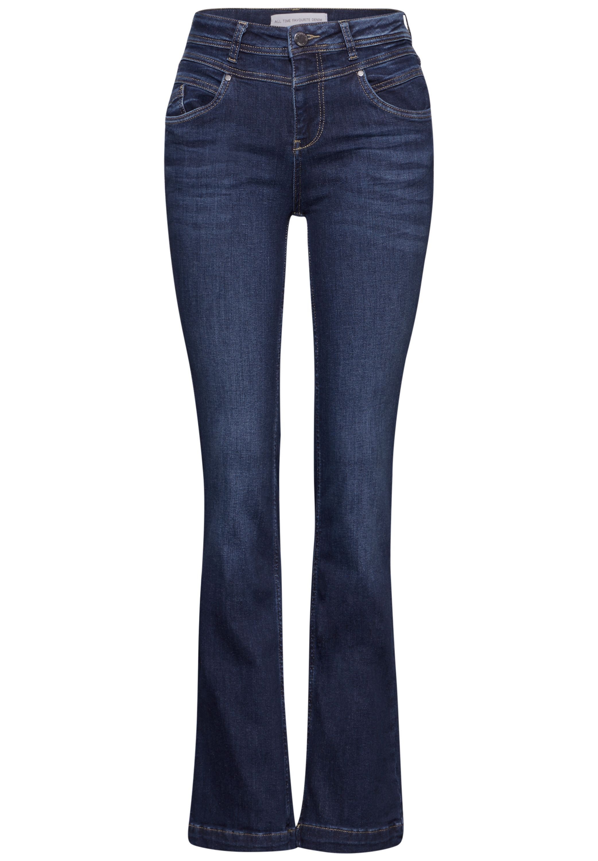 STREET ONE Bootcut-Jeans im Slim Fit günstig online kaufen
