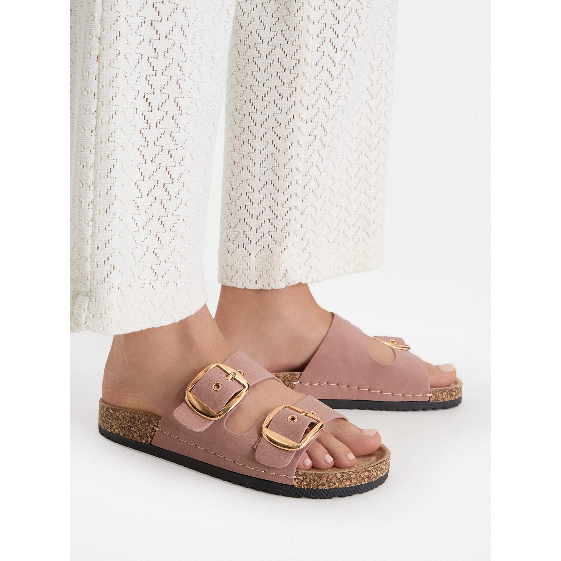 Jenny Jenny Damen-Flip-Flops in Pink Badepantolette