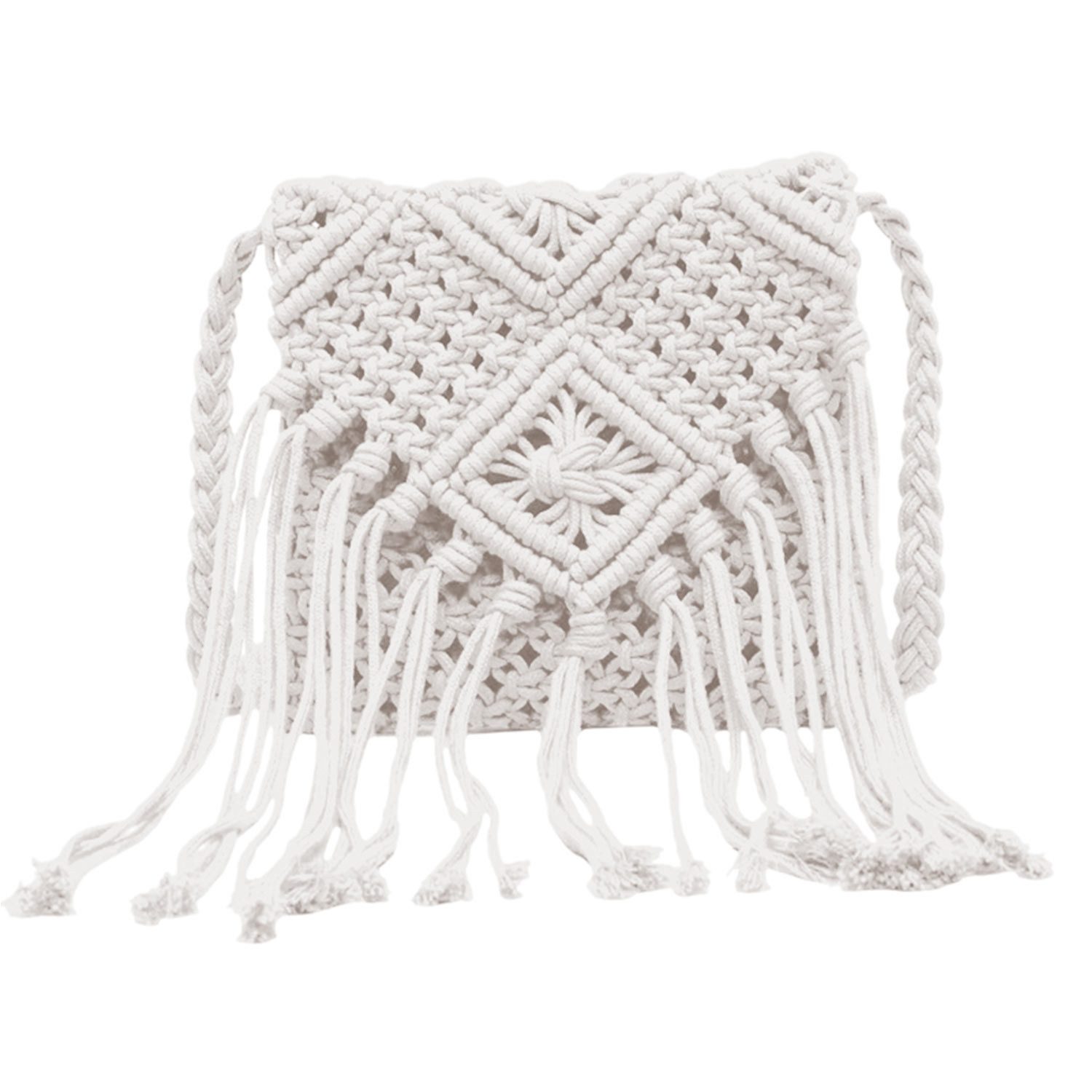 Refttenw Umhängetasche Boho-Fransen Schultertasche,Große Kapazität,Mode Umh günstig online kaufen