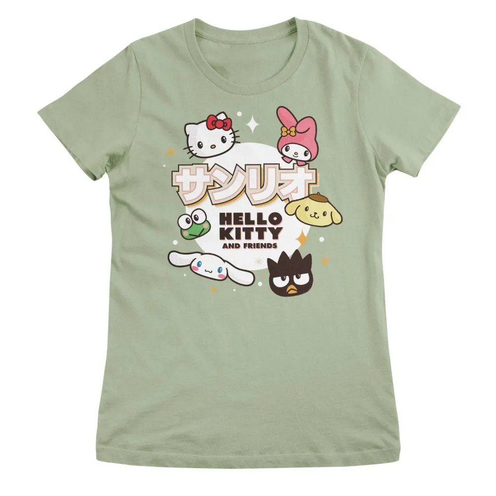Hello Kitty T-Shirt And Friends Japanese Girly Tee