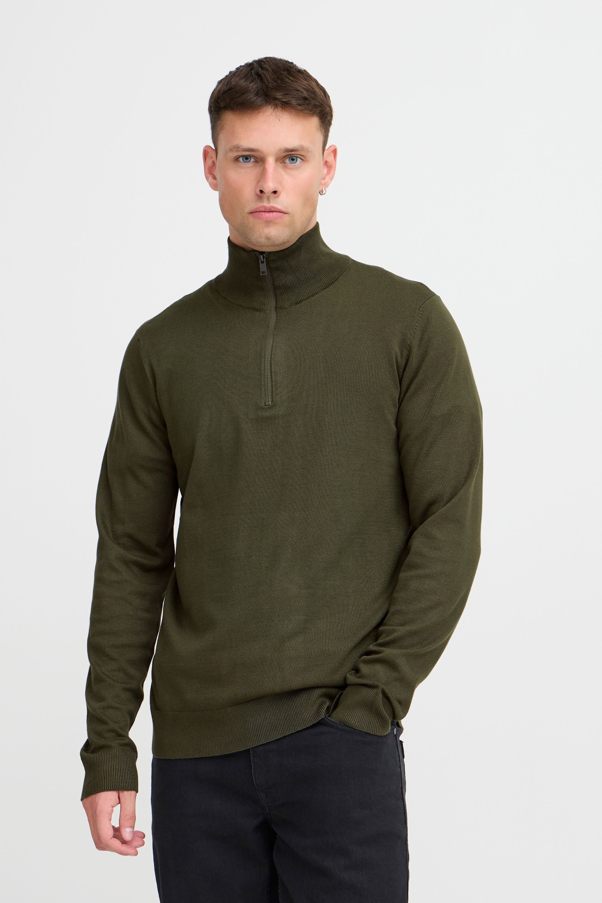 Blend Troyer BHPullover Stilvoller Troyer mit Reißverschluss günstig online kaufen