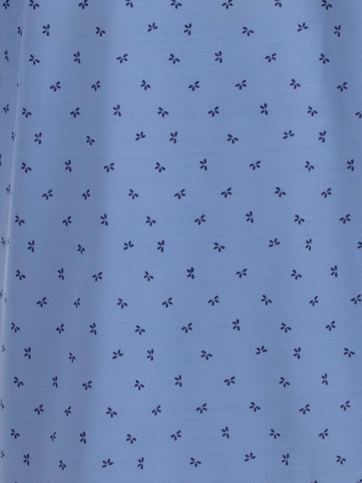 - Grafik Brusttasche Lucky Uni Langarm graublau Nachthemd Nachthemd