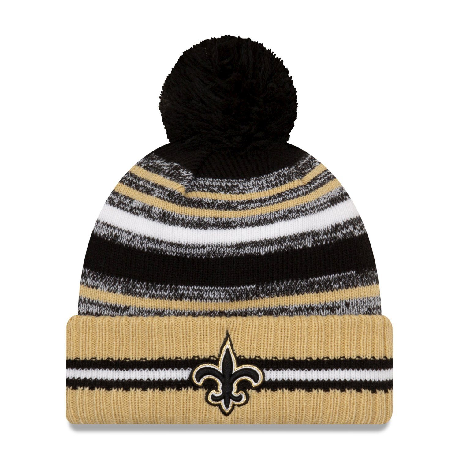 New Era Baseball Cap NFL Sideline Beanie 20212022 New Orleans Saints