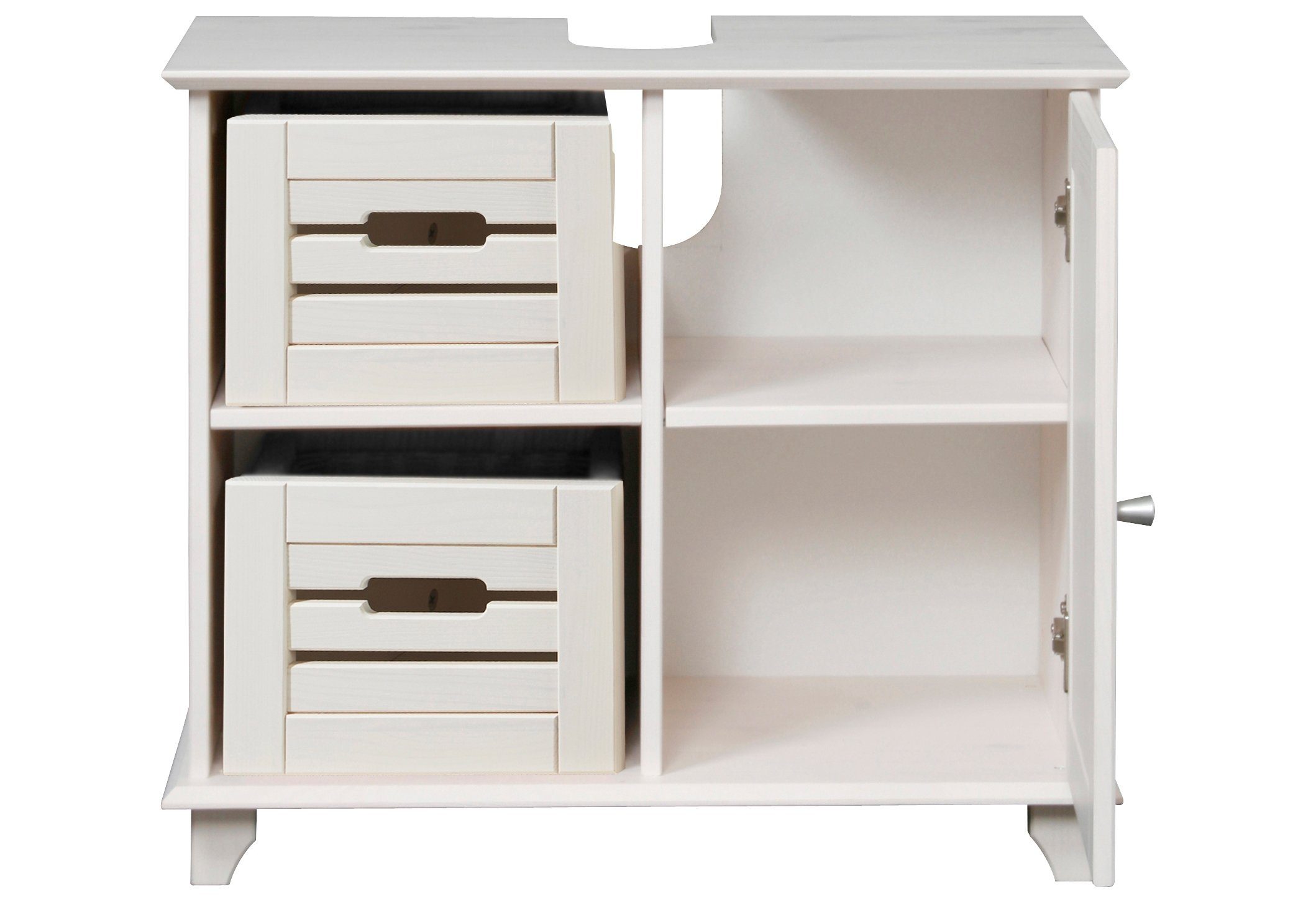 WELLTIME Waschbeckenunterschrank VENEZIA LANDHAUS - WELLTIME