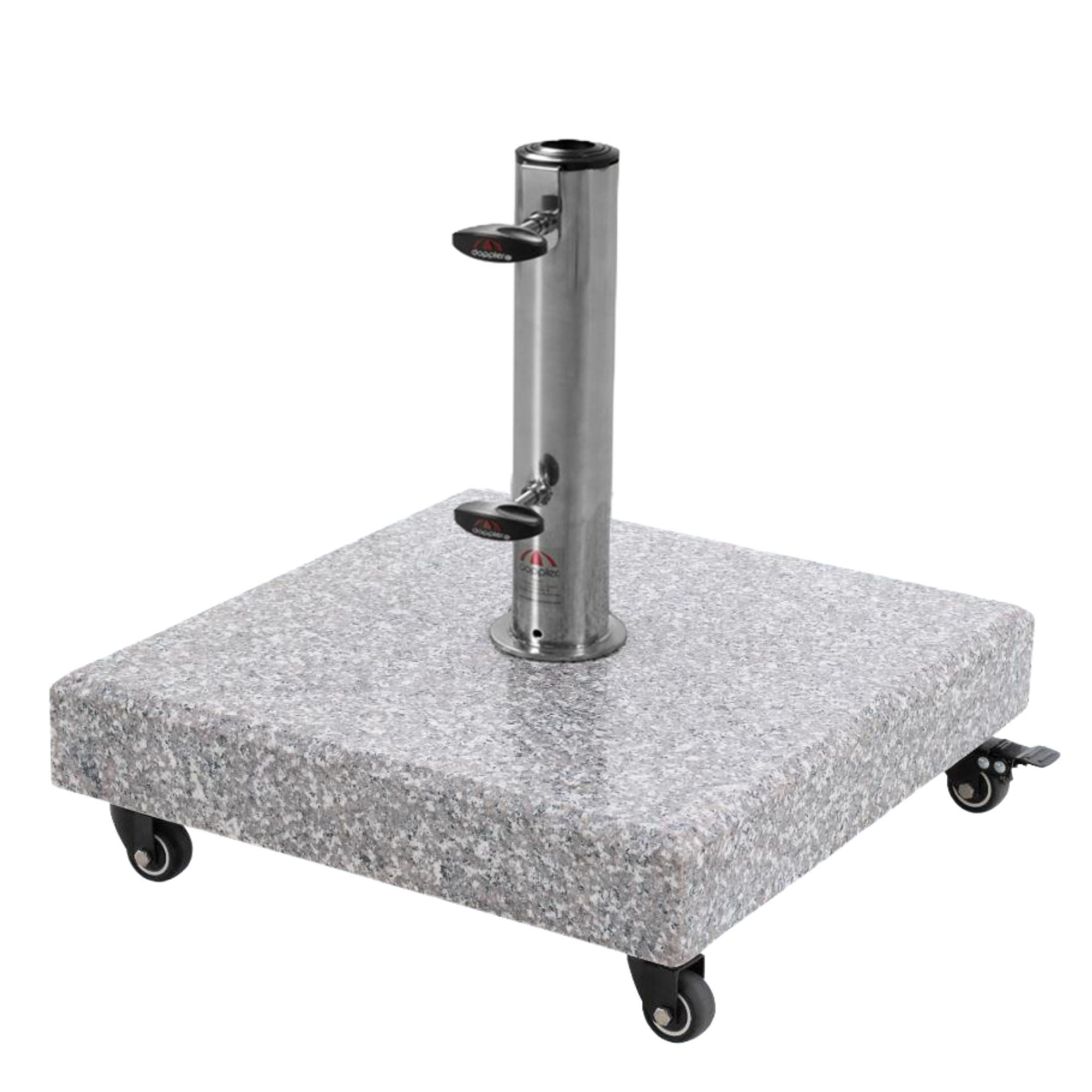 doppler® Schirmhalter Doppler Granitsockel MYZONE Granit Hell Granit-Schirmständer 70 kg