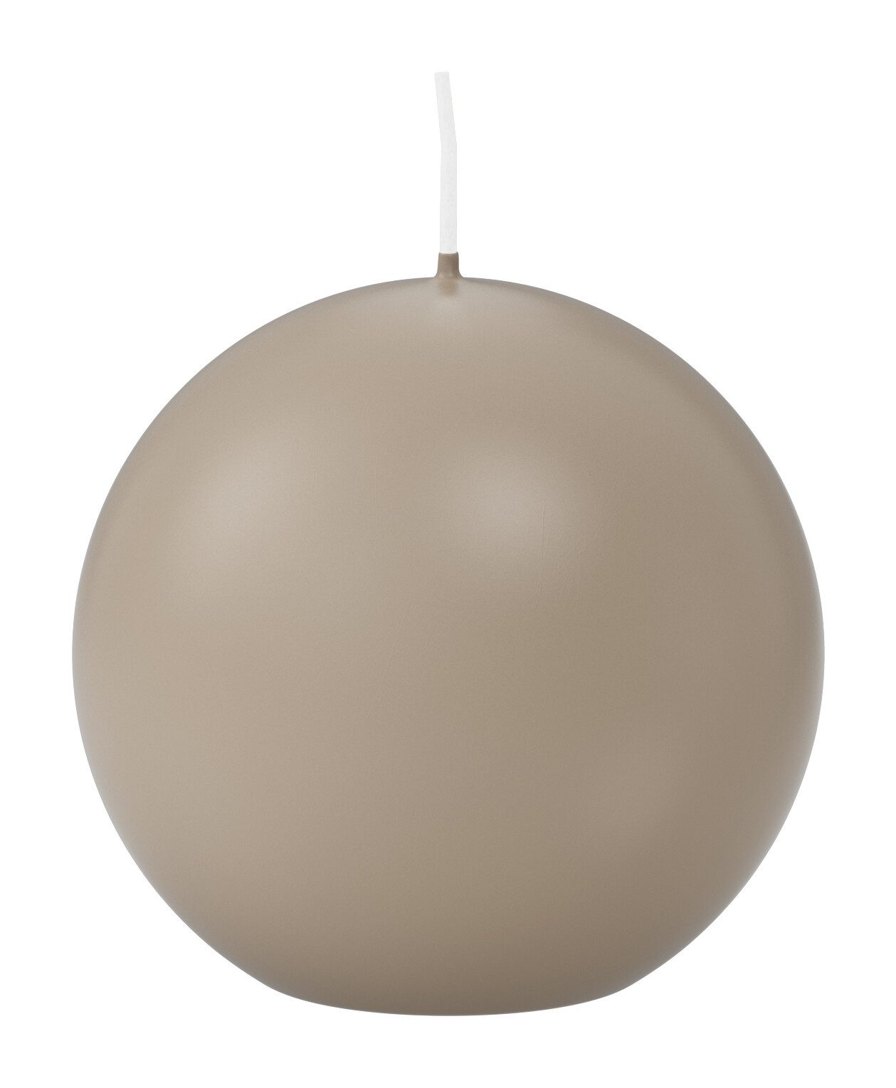Wiedemann Kerzen Kugelkerze Kugelkerzen Schlamm Ø 70 mm, 12 Stück