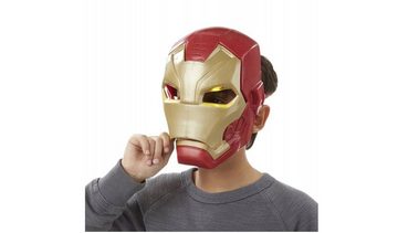 Festivalartikel Verkleidungsmaske Iron Man Kinder Maske: Leuchtend, Klappvisier, LED-Sounds Avengers, (1-tlg)