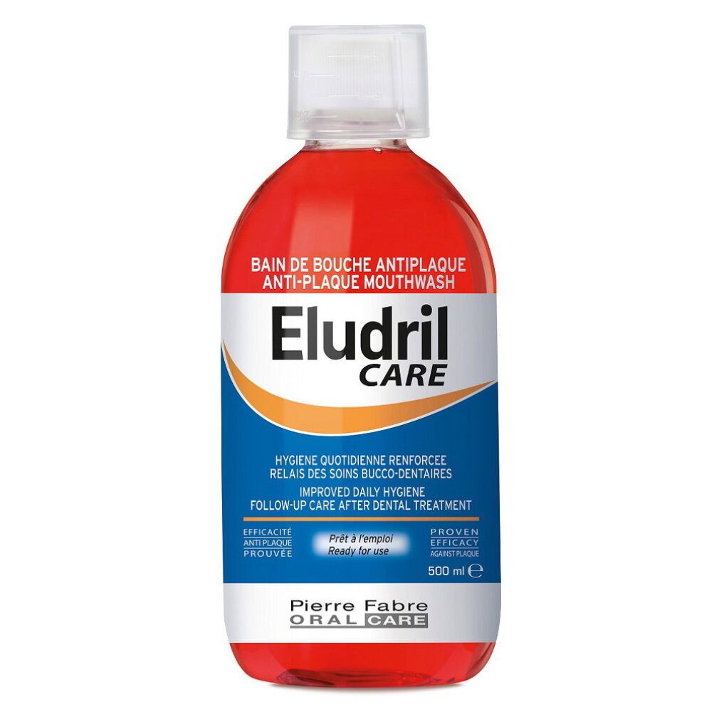 Pierre Fabre Mundspülung Eludril Care Mundspülung, 500 ml., (Packung)