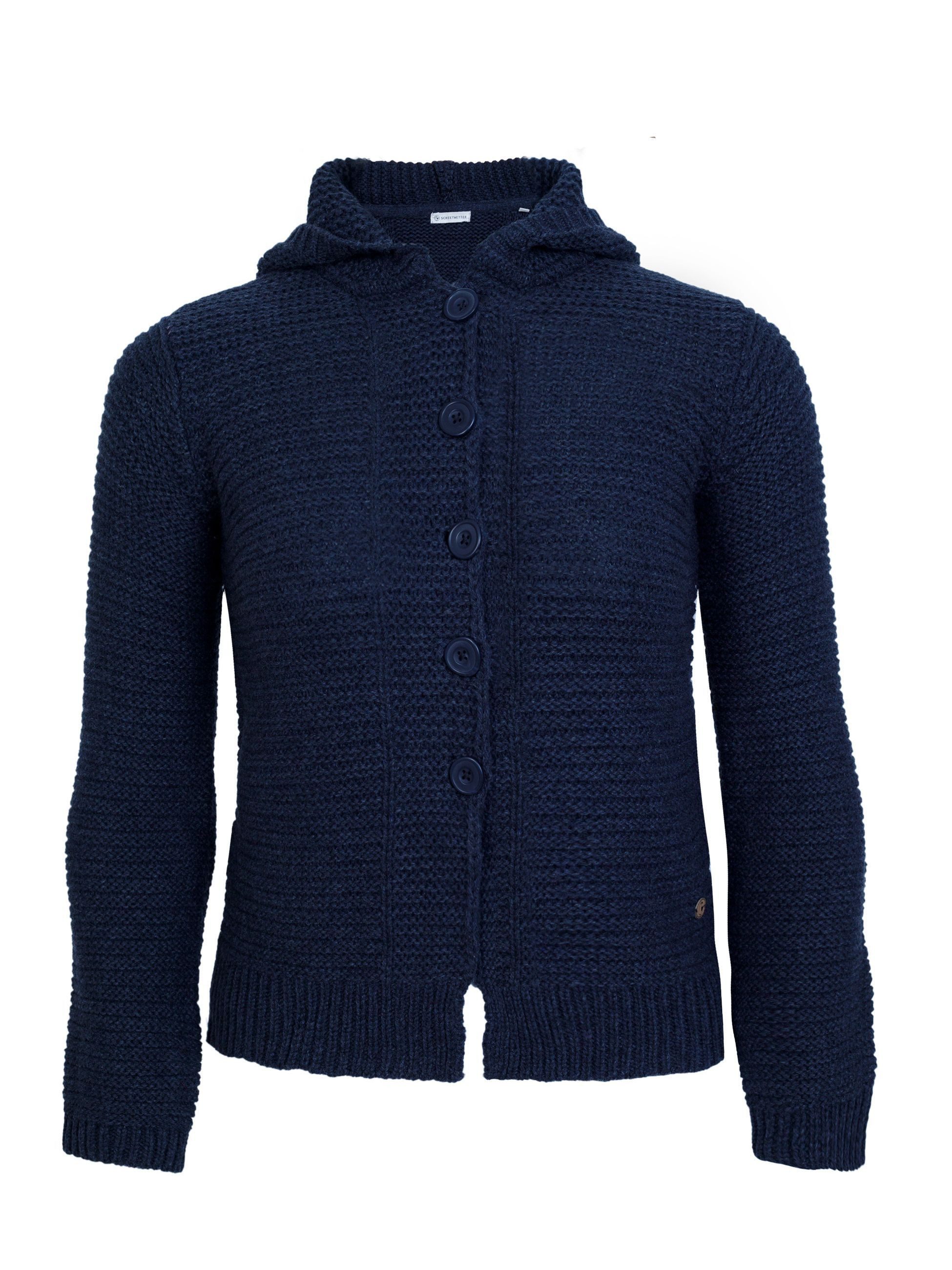 Schietwetter Kapuzenstrickjacke Damen Strickjacke "Svea" (1-tlg) günstig online kaufen
