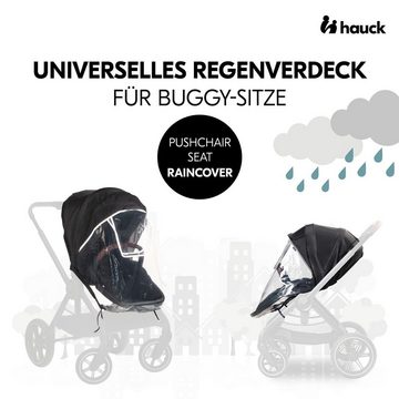 Hauck Kinderwagen-Regenschutzhülle Universal, Regenschutz, Regenverdeck für Buggy Kinderwagen Sitz - Kontakt-Fenster