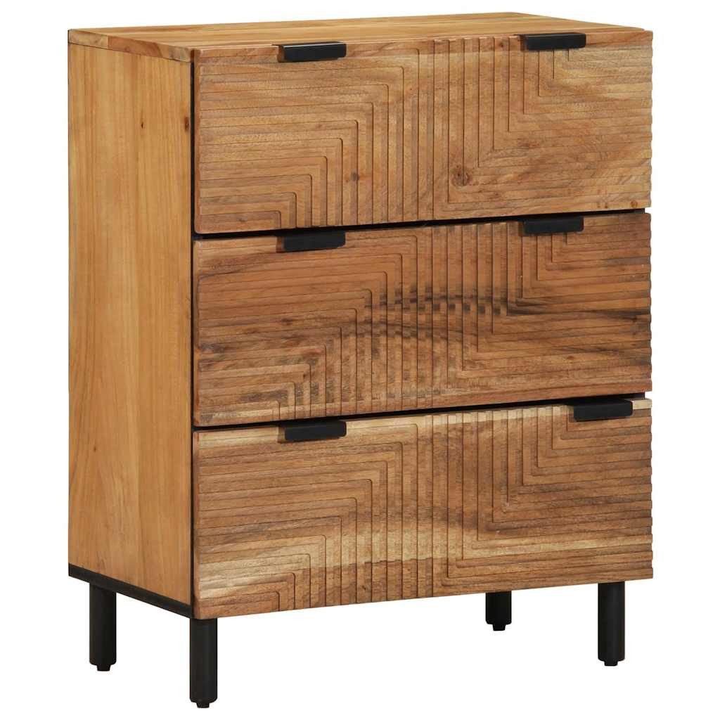 vidaXL Schranksystem Sideboard 60x33x75 cm Massivholz (1-St)