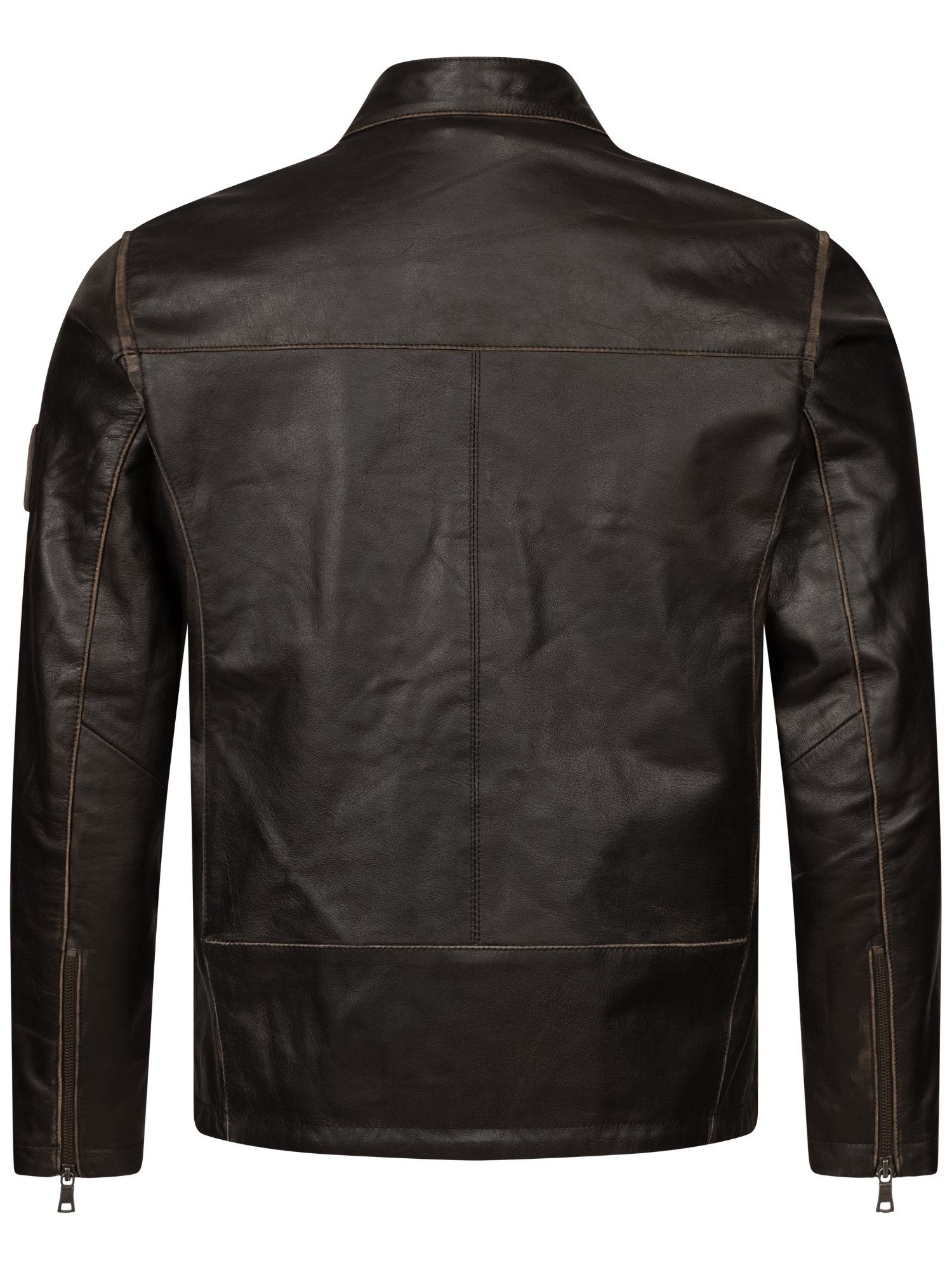 Rock Creek Lederjacke Herren Leder Jacke H-351 – Bild 3 von 5