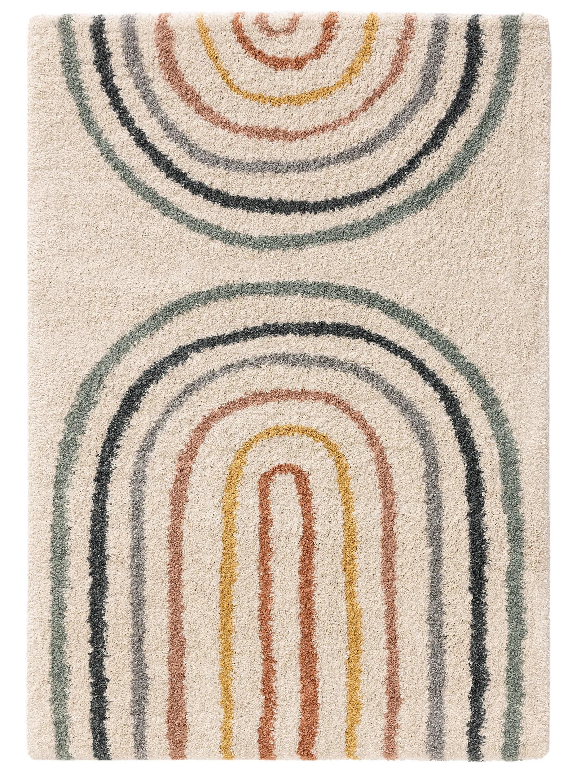 benuta Kinderteppich Gobi, rechteckig, Höhe: 21 mm, Teppich Wohnzimmer, Schlafzimmer, Esszimmer, Flur, Kunstfaser, Cozy
